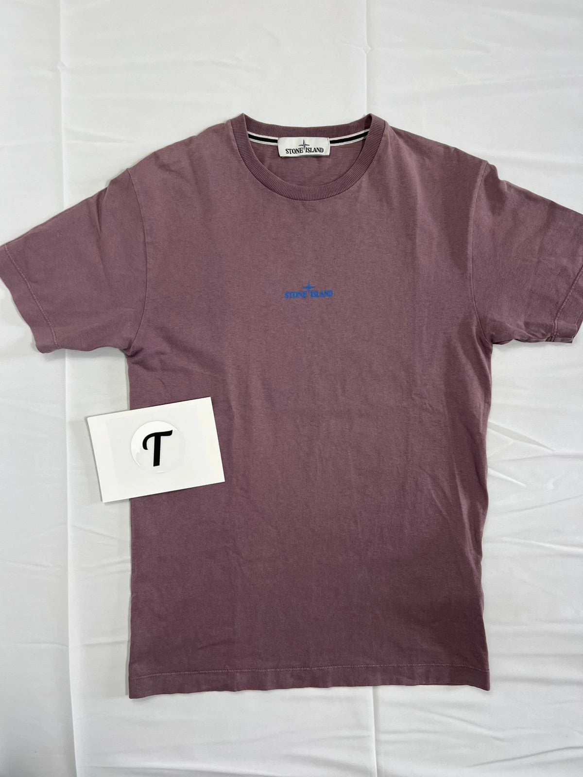 Stone Island Isola Di Pietra Paint Splatter Tshirt