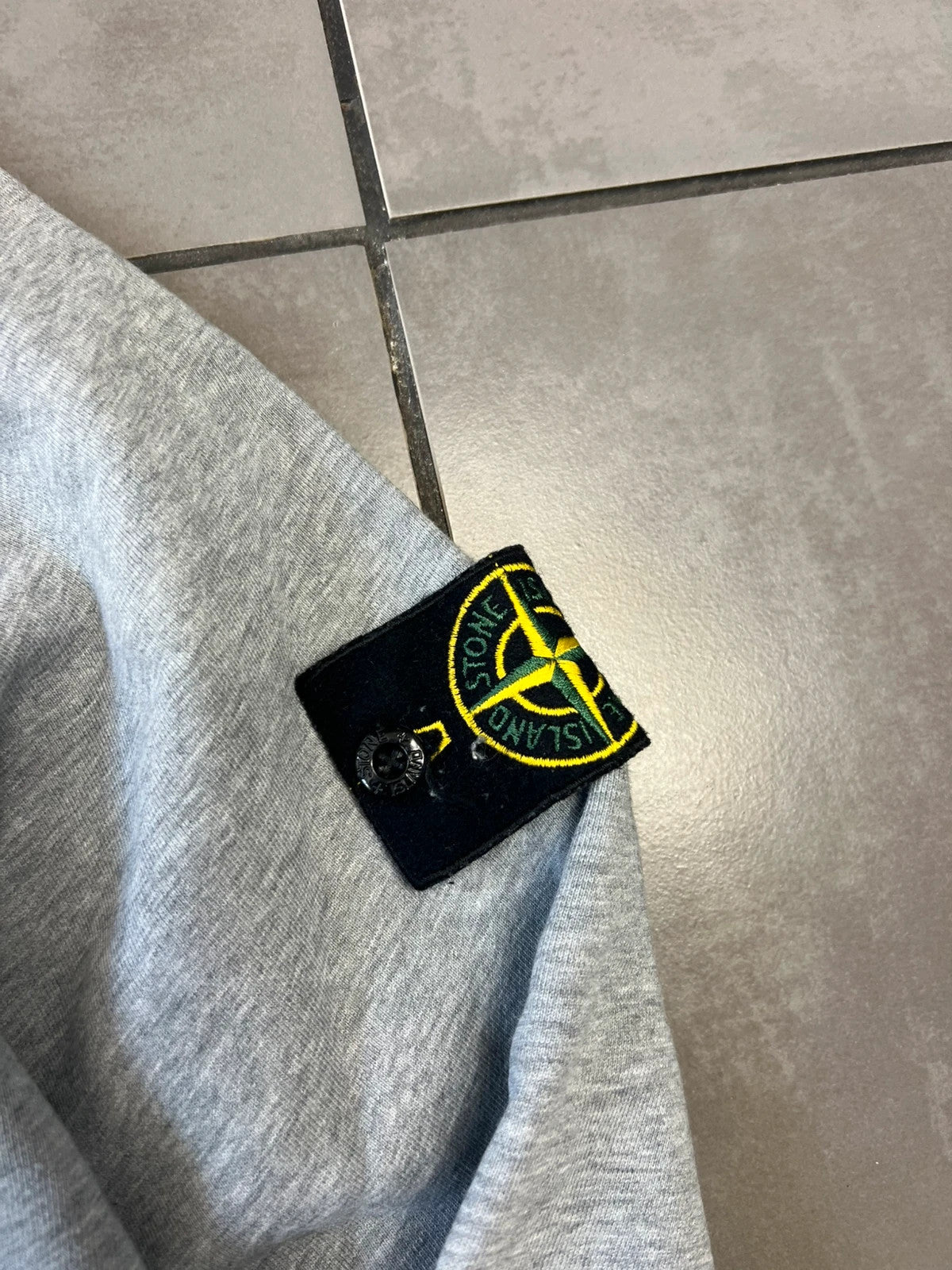 Stone Island Pullover Grey Sweatshirt