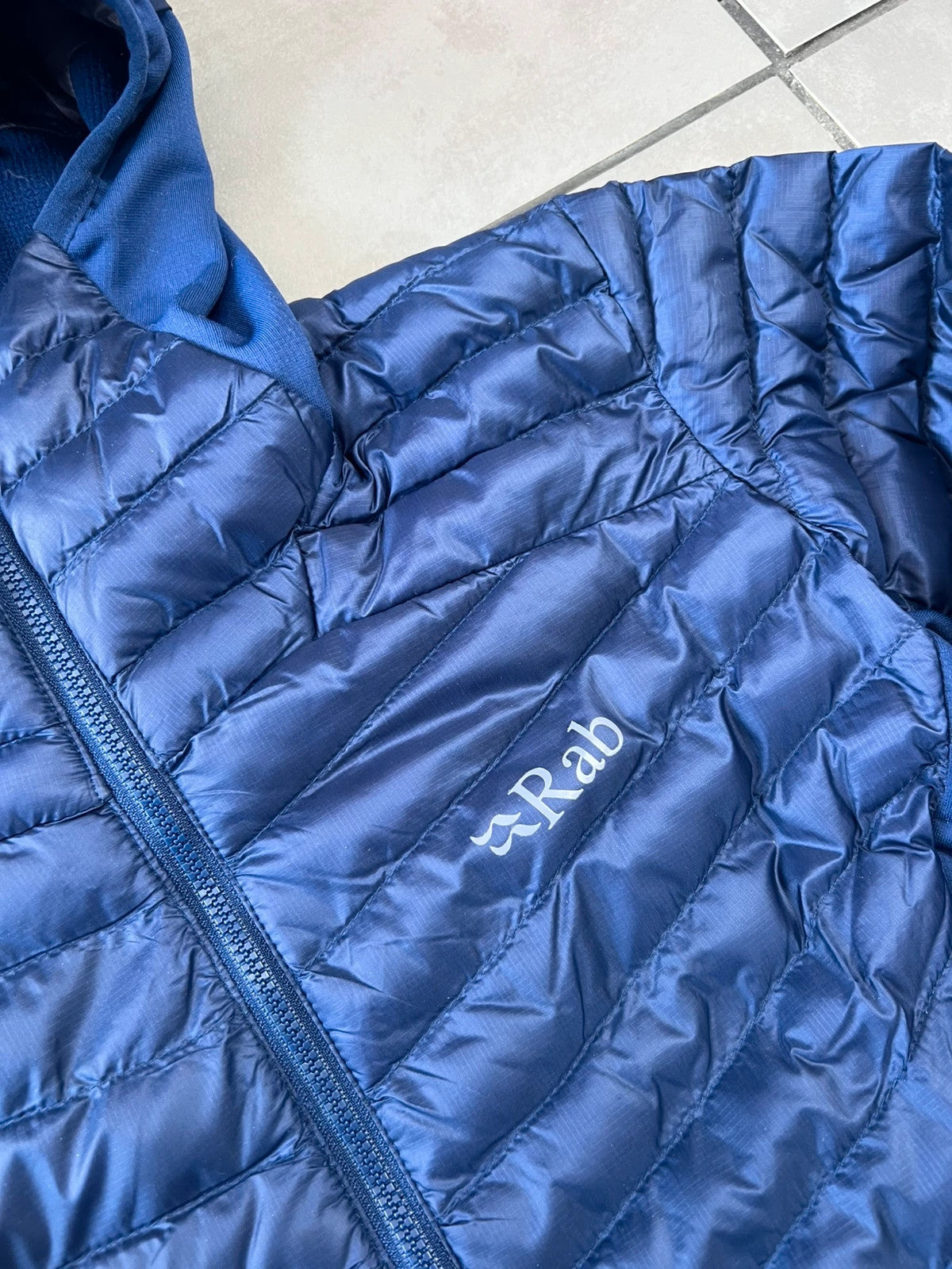 Rab Microlight Alpine Down Jacket Blue Womens