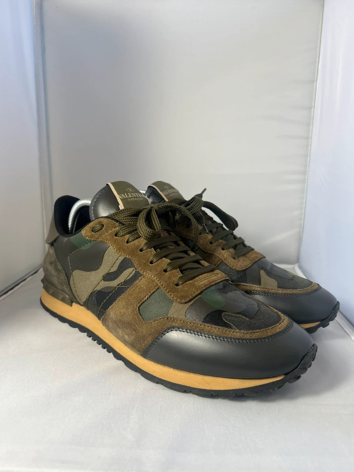 Valentino Rock-runner Trainers Camo EU43 UK9