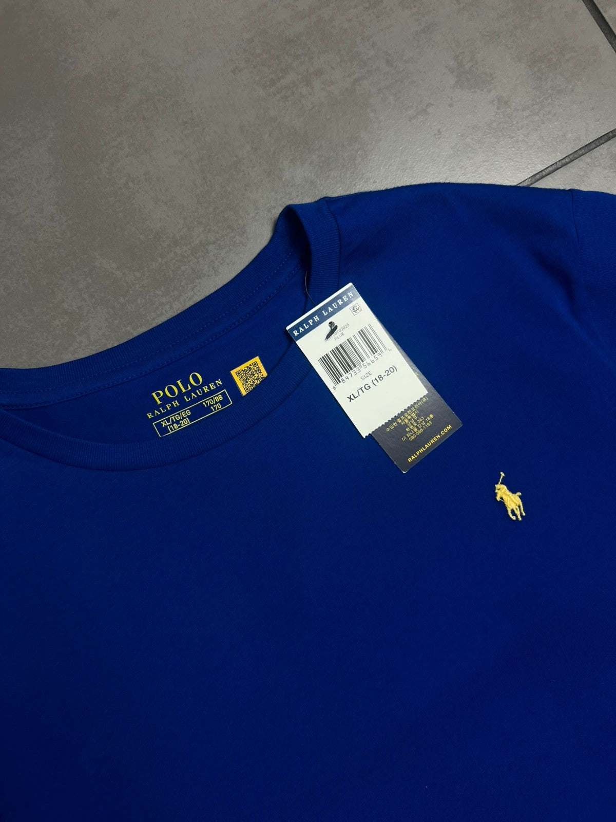 Ralph Lauren Blue/Yellow Tshirt