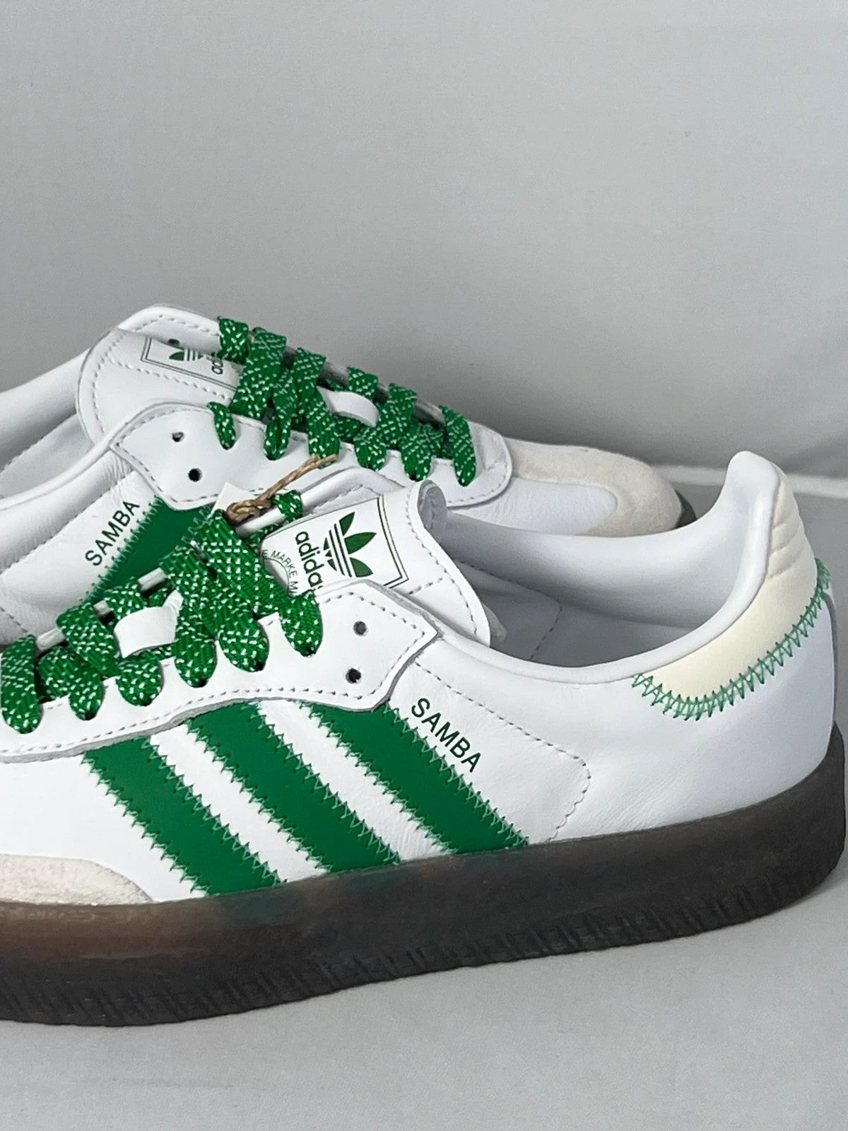Adidas Samba “Sambae” Platform Green/White UK4