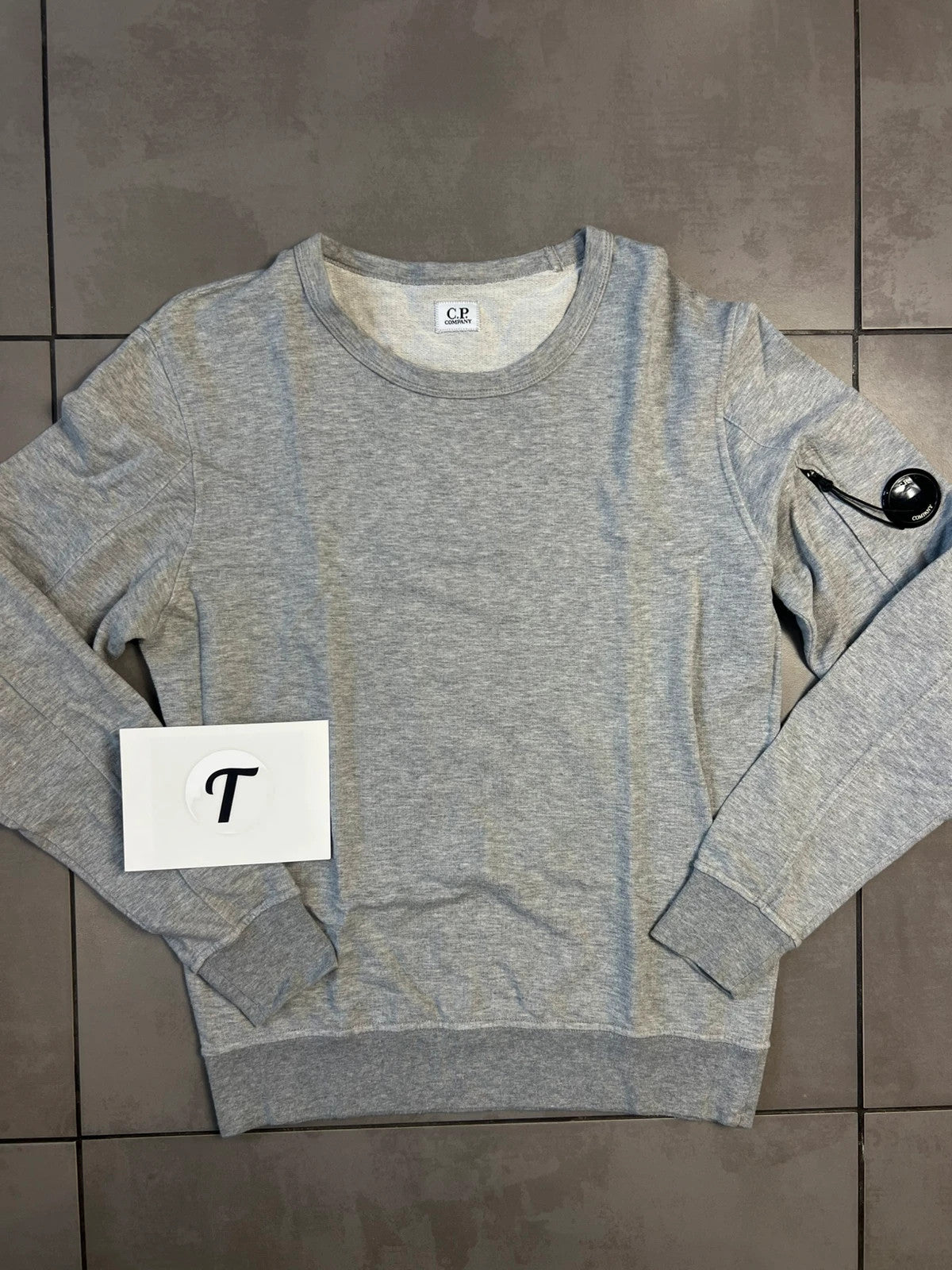 Cp Company Pullover Grey Sweatshirt