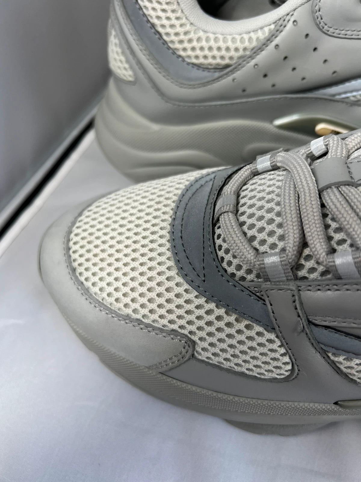 DIOR B22 Grey/Grey Trainer Runner UK10 EU44