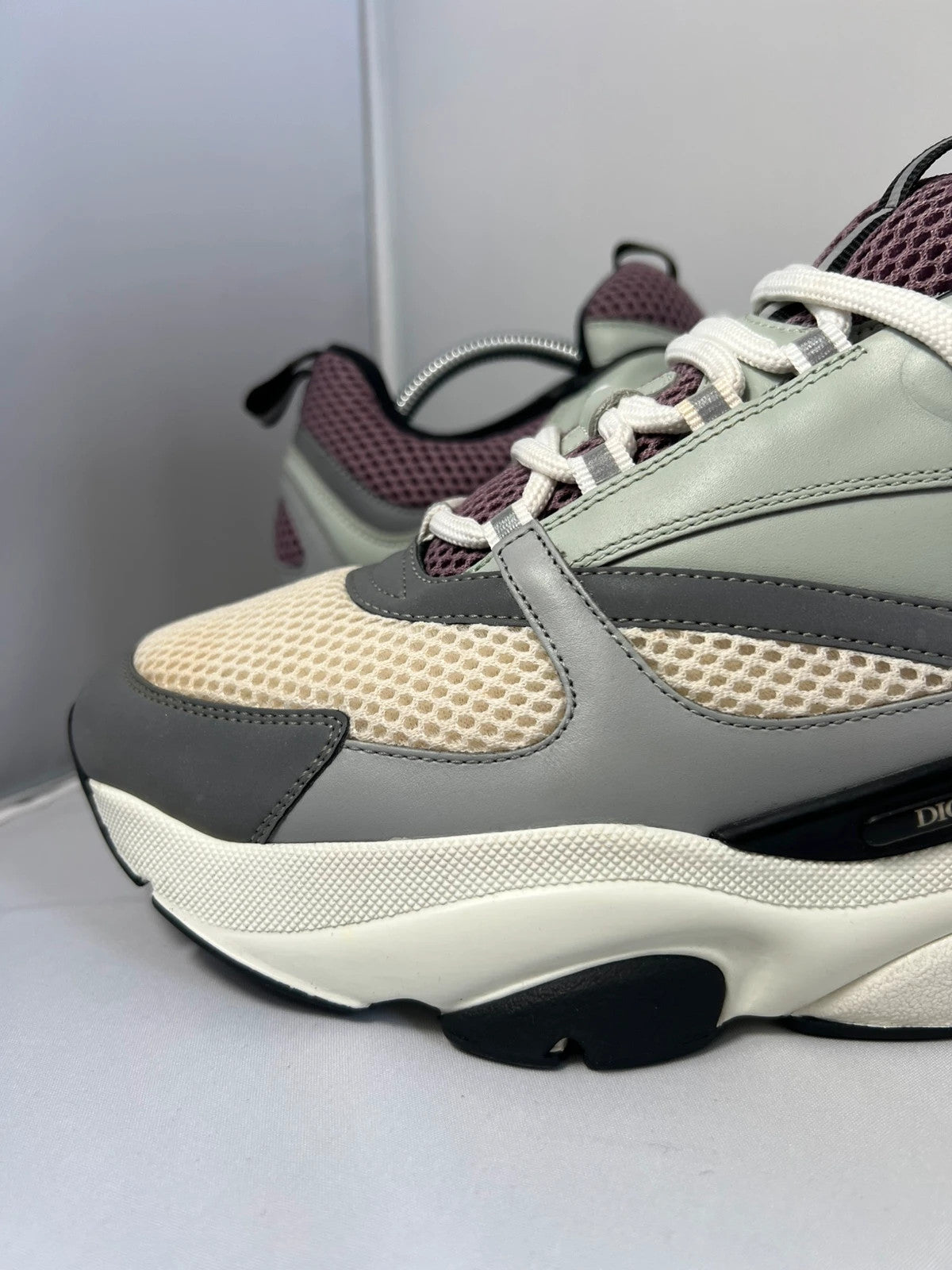 DIOR B22 Lavender/Lilac & White Trainer Runners UK11 EU45