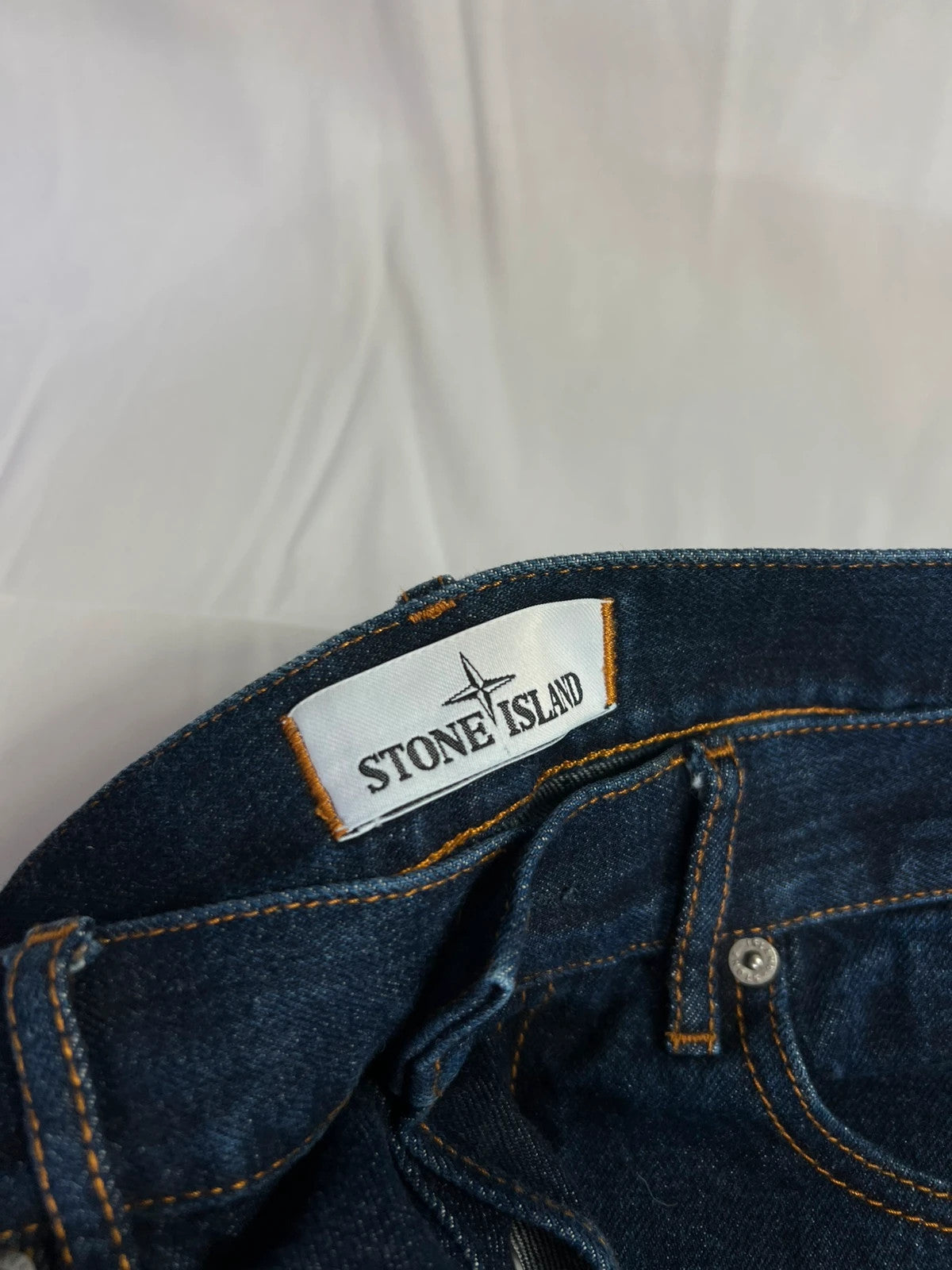 Stone Island Dark Navy Denim Jeans 32W
