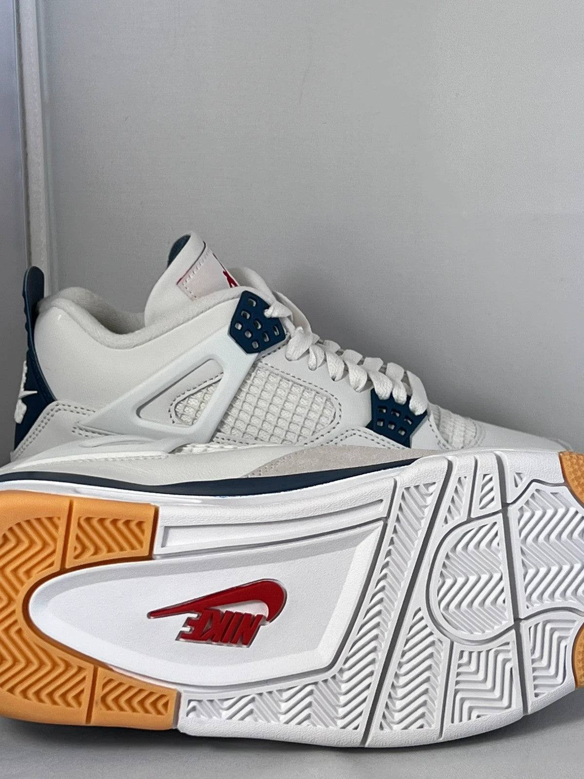 Nike Jordan 4 SB Summit White Navy UK5.5