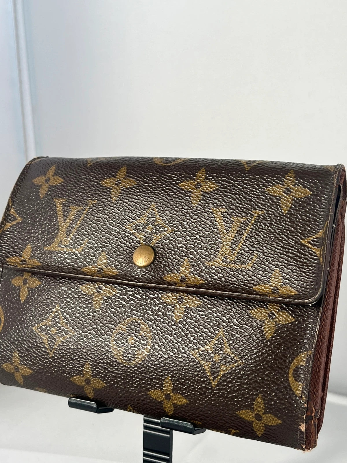 Louis Vuitton Alexandra Trifold Purse Monogram Vintage