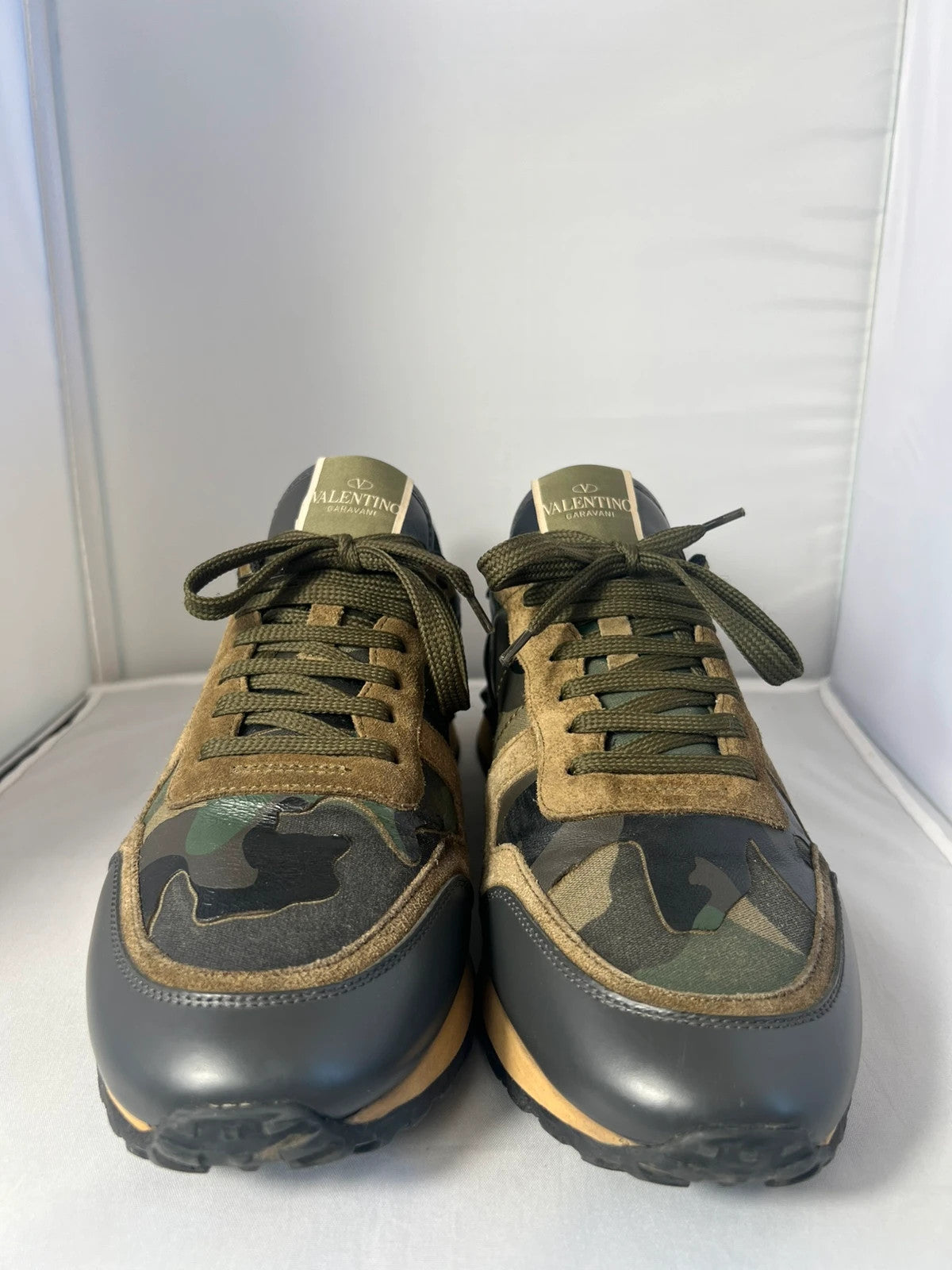 Valentino Rock-runner Trainers Camo EU43 UK9