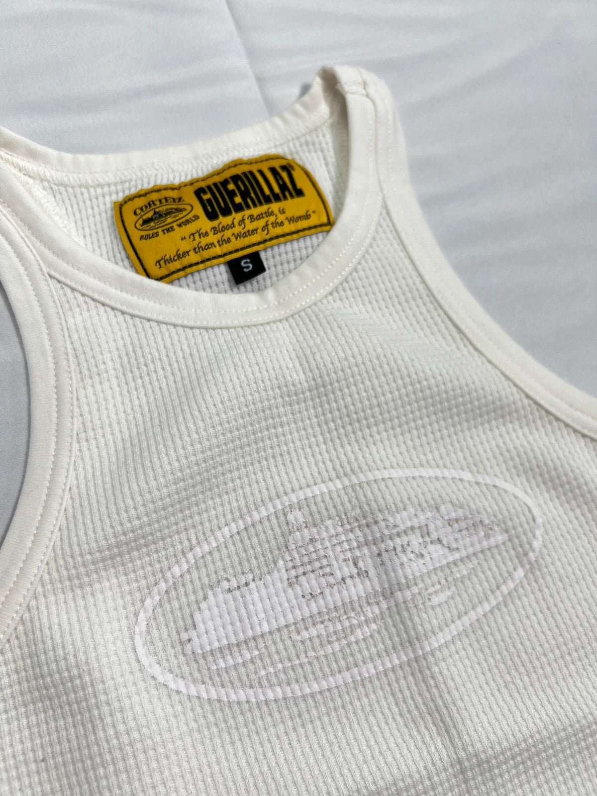 Corteiz CRTZ Women’s Vest White Alcatraz Logo