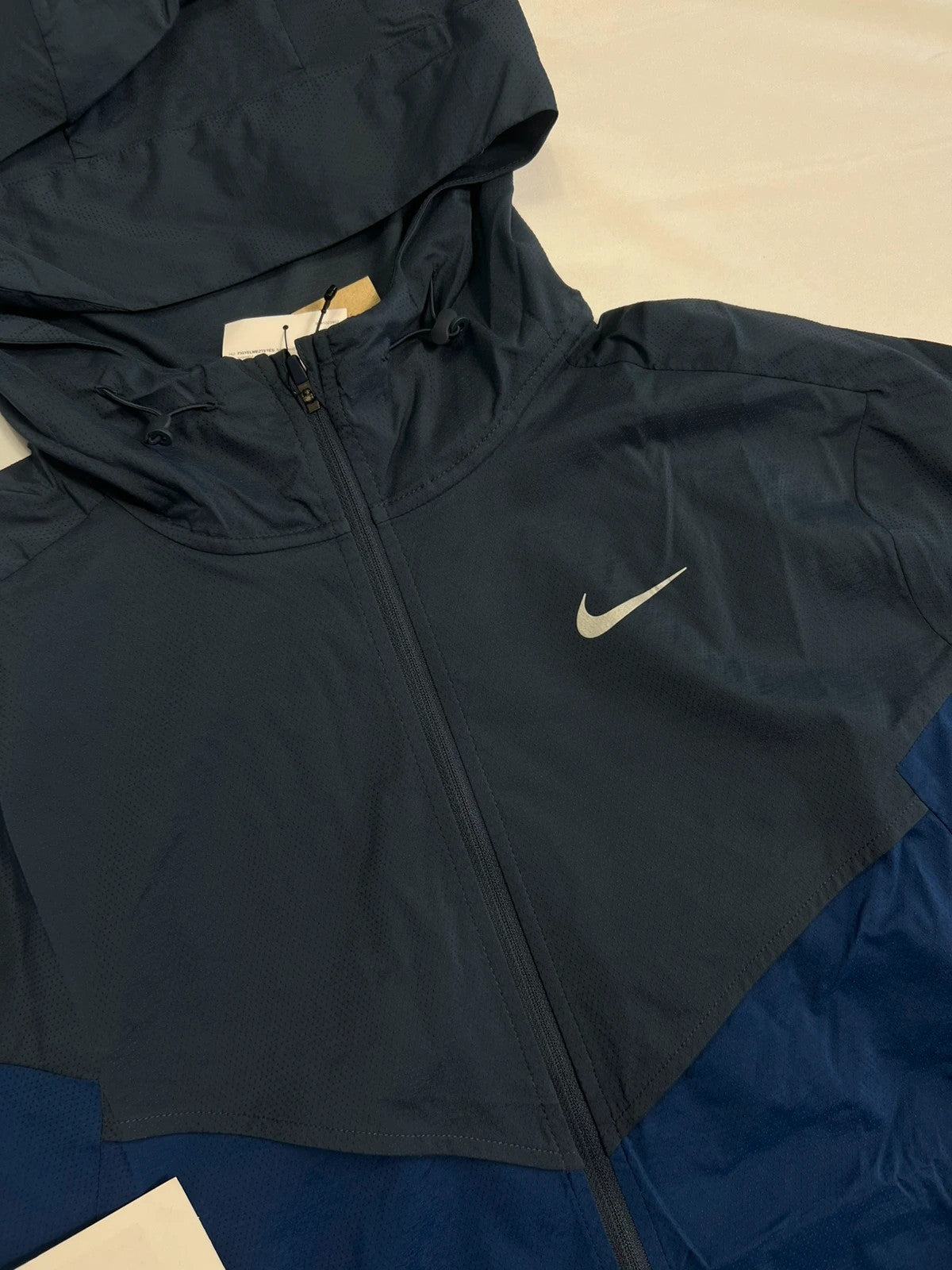 Nike Miler Repel Jacket Windbreaker Navy