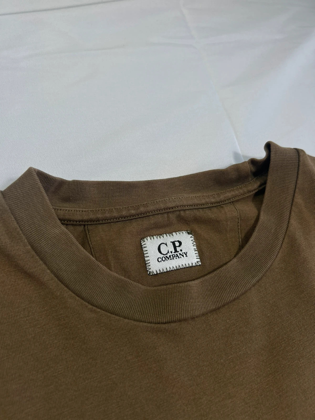 CP Company Khaki Blur Tshirt