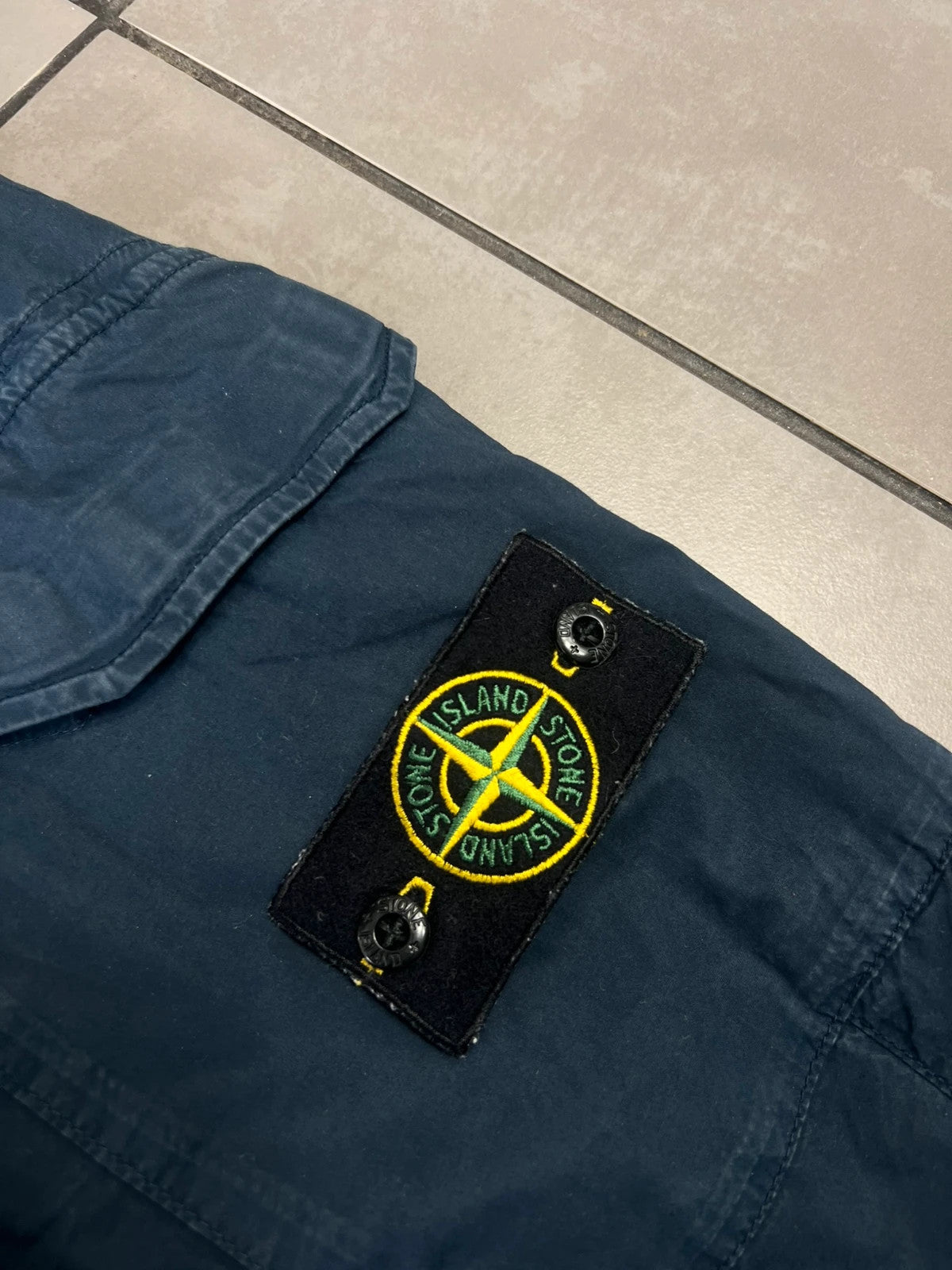 Stone Island Type RE - T Cargos Cargo Trousers Navy
