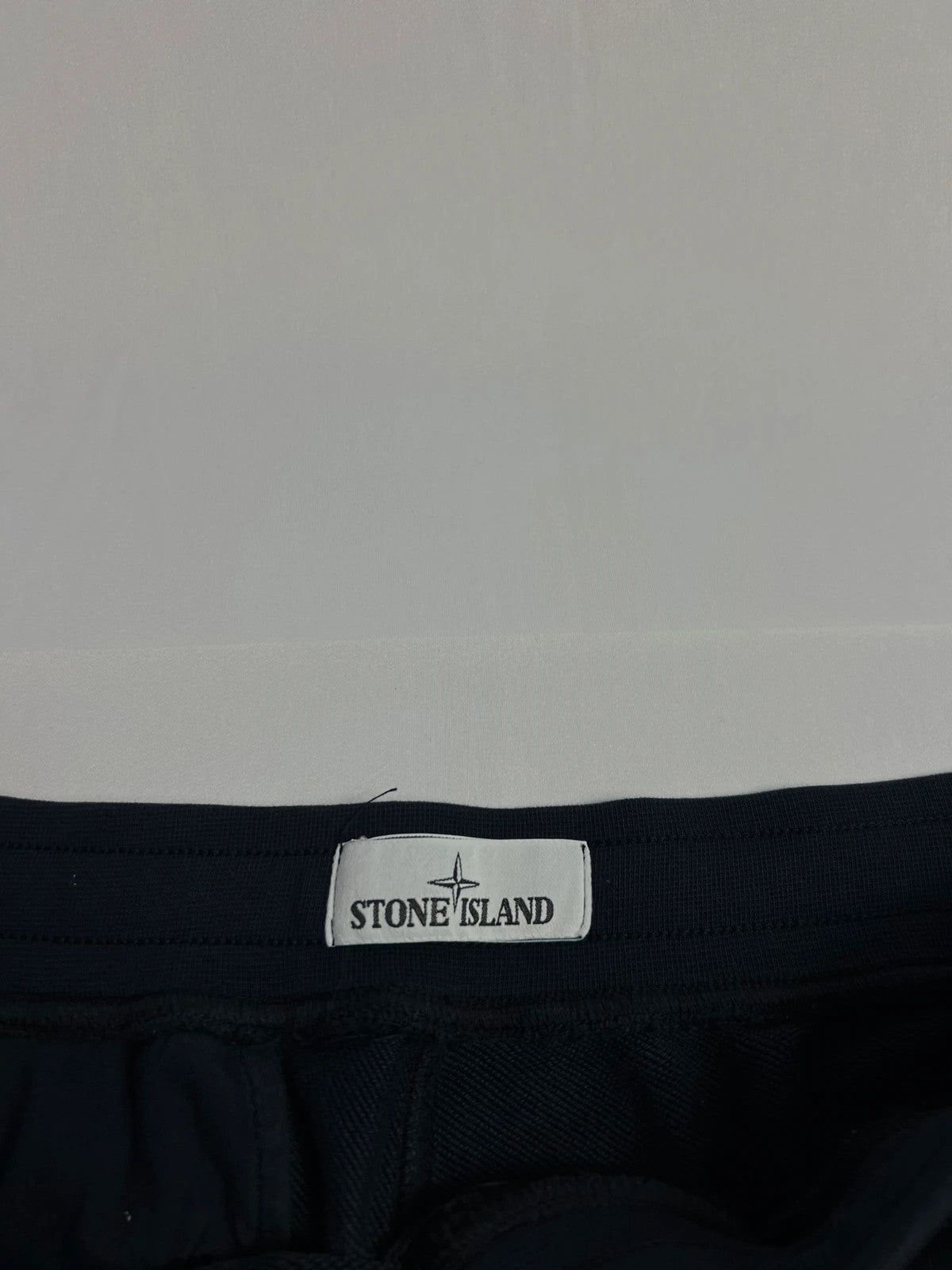 Stone Island Fleece Cargo Shorts Navy Large