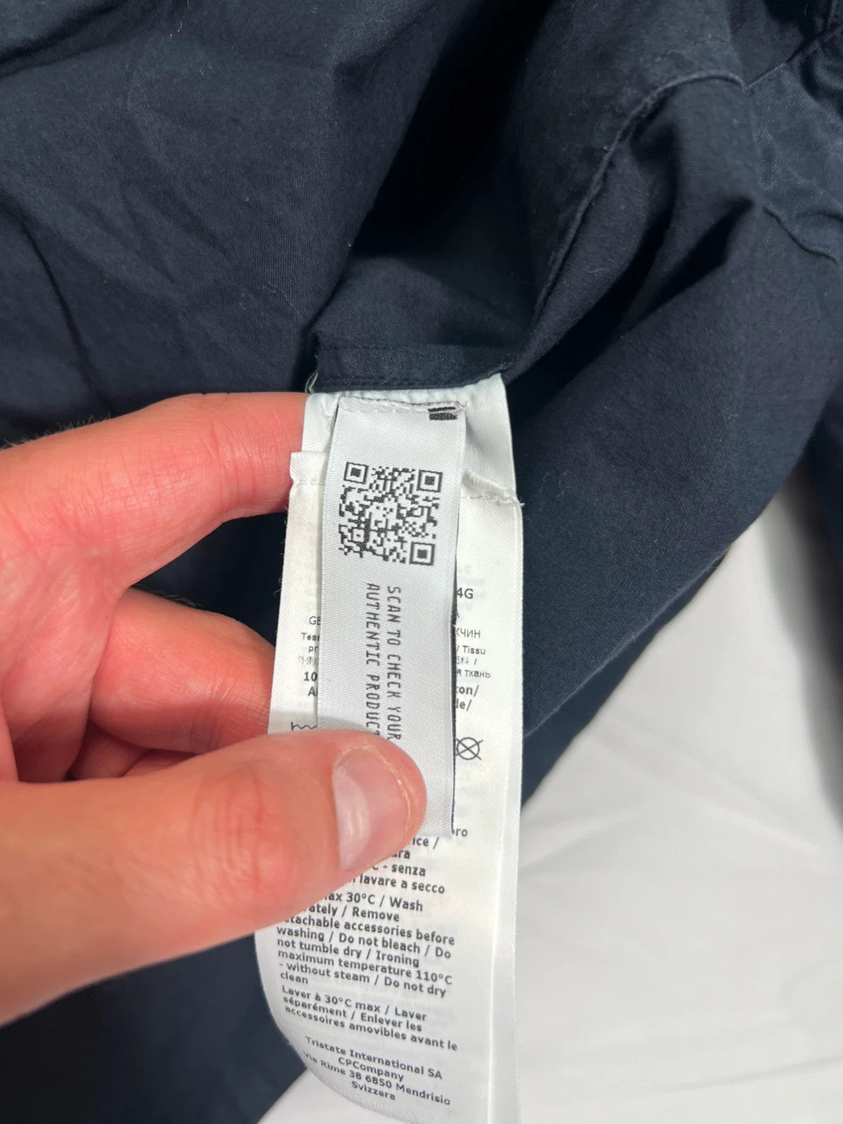 CP Company Dark Navy Overshirt
