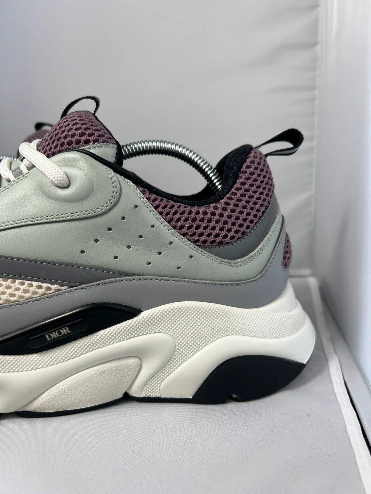 DIOR B22 Lavender/Lilac & White Trainer Runners UK11 EU45