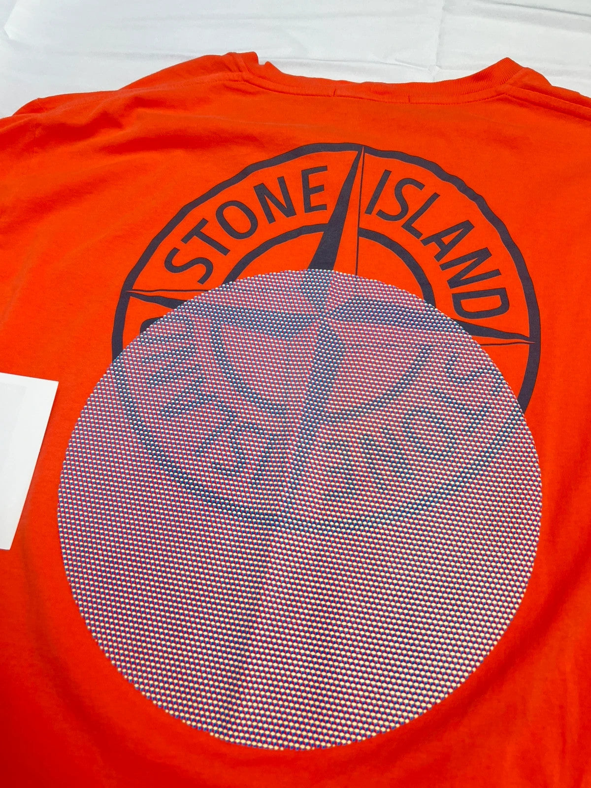 Stone Island Tricromia Tshirt Orange/Peach