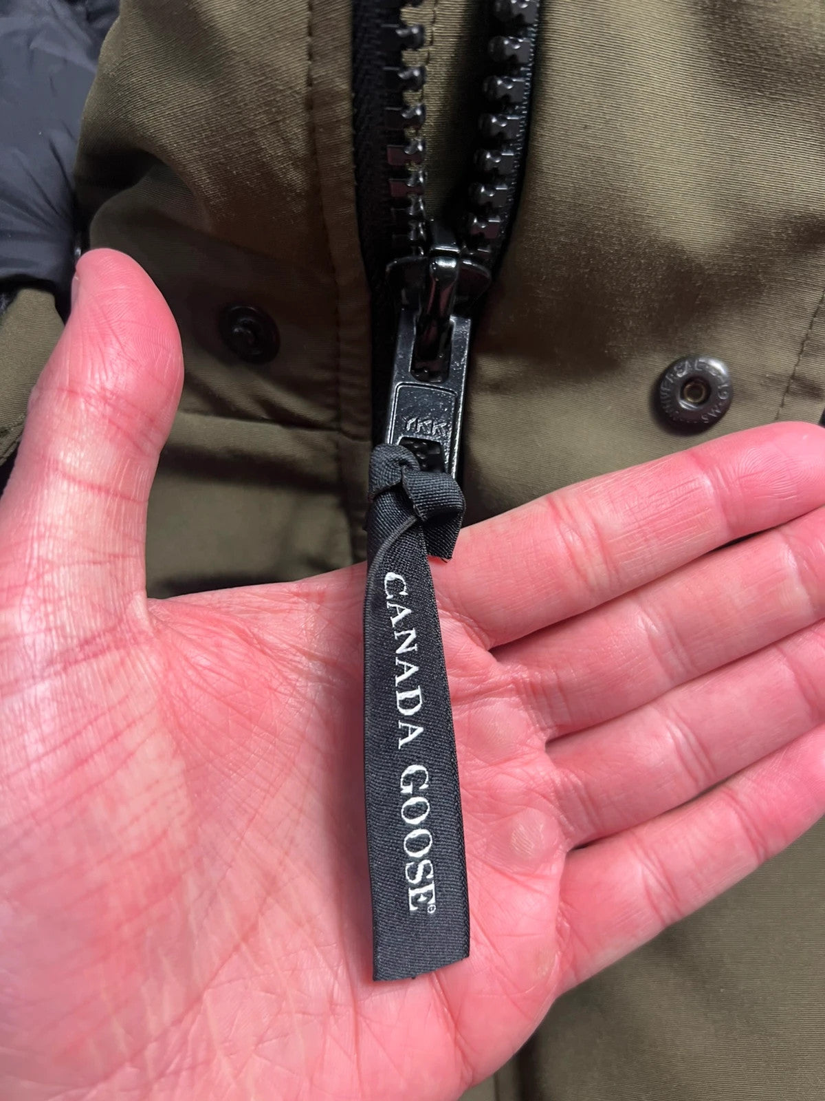 Canada Goose Wyndham Parka Jacket Khaki Green
