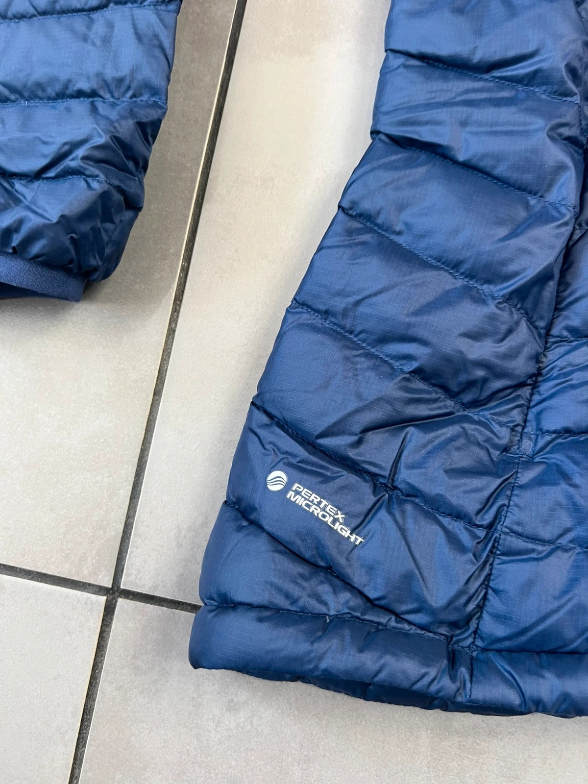 Rab Navy Microlight Alpine Down Jacket Womens