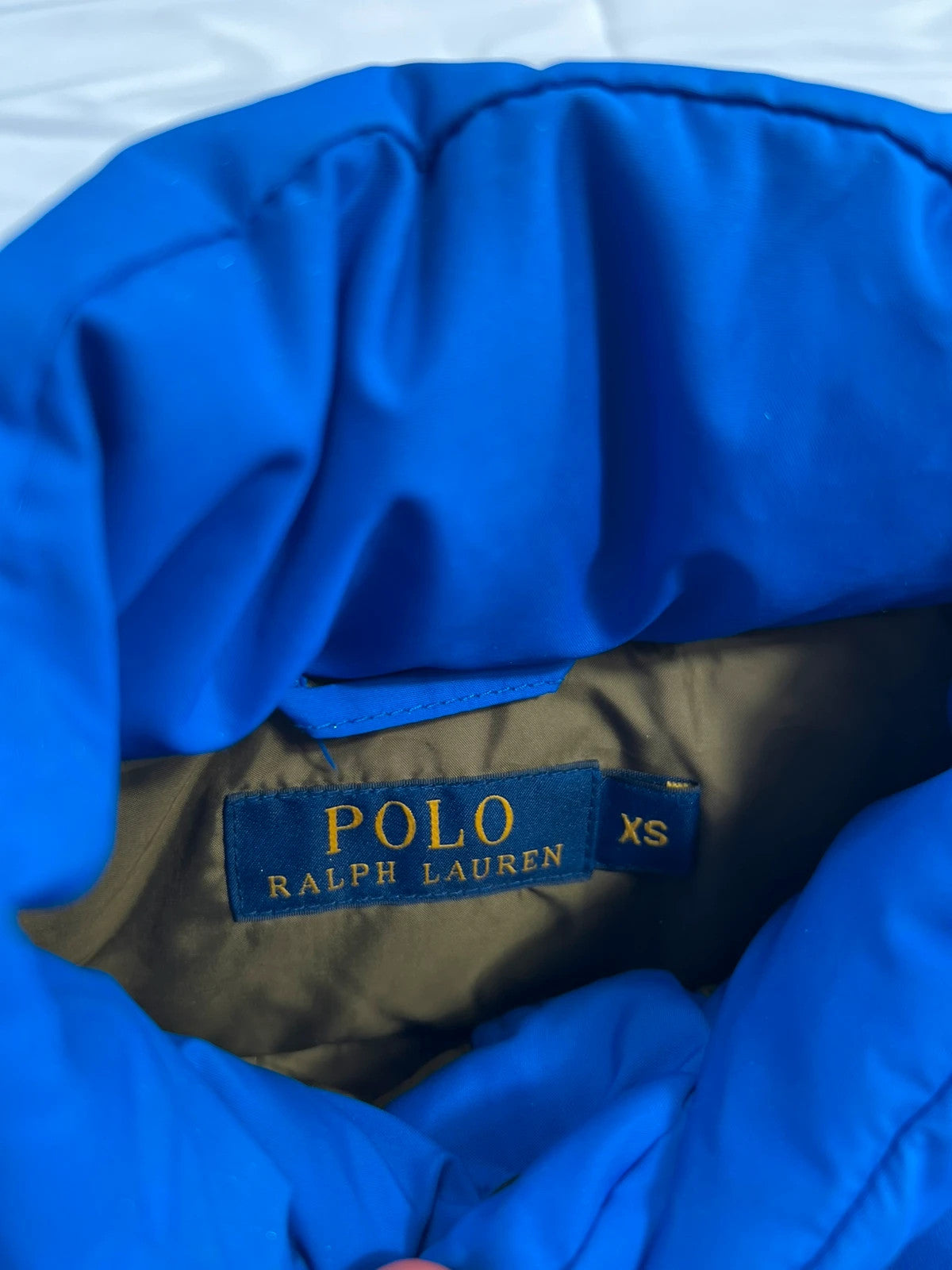 Ralph Lauren Puffer Down Jacket Blue Womens