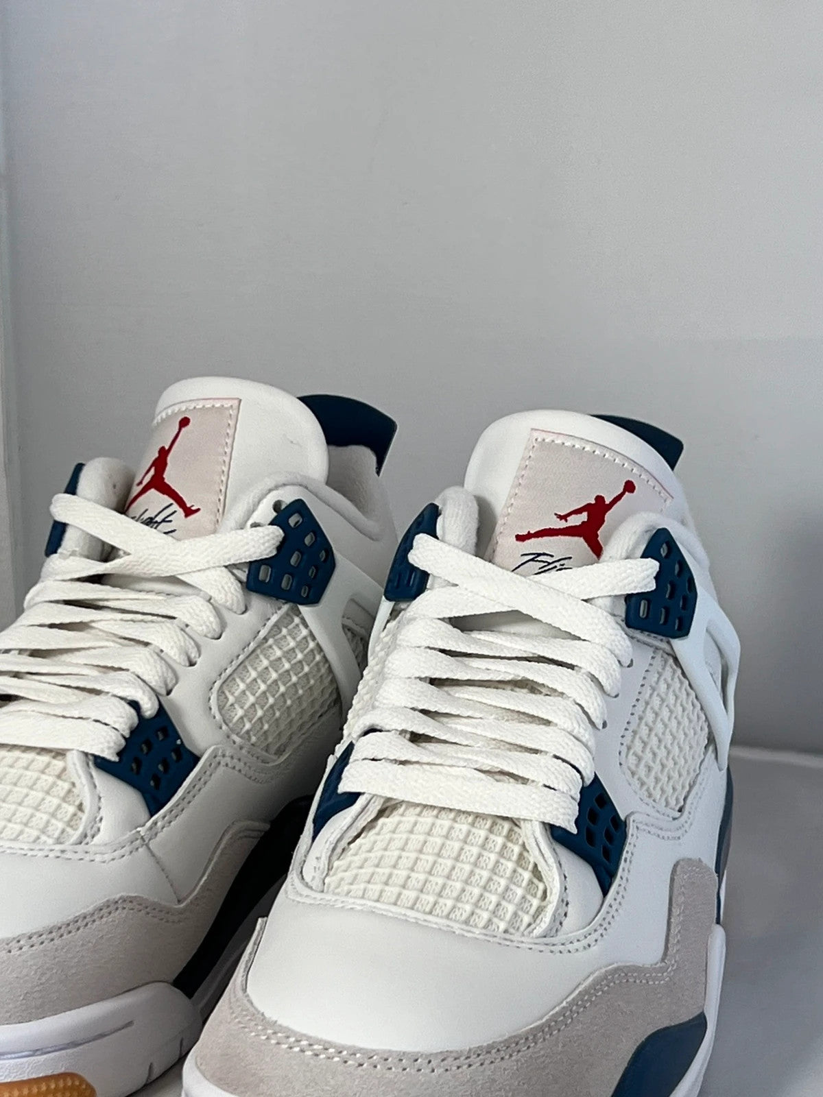 Nike Jordan 4 SB Summit White Navy UK5.5