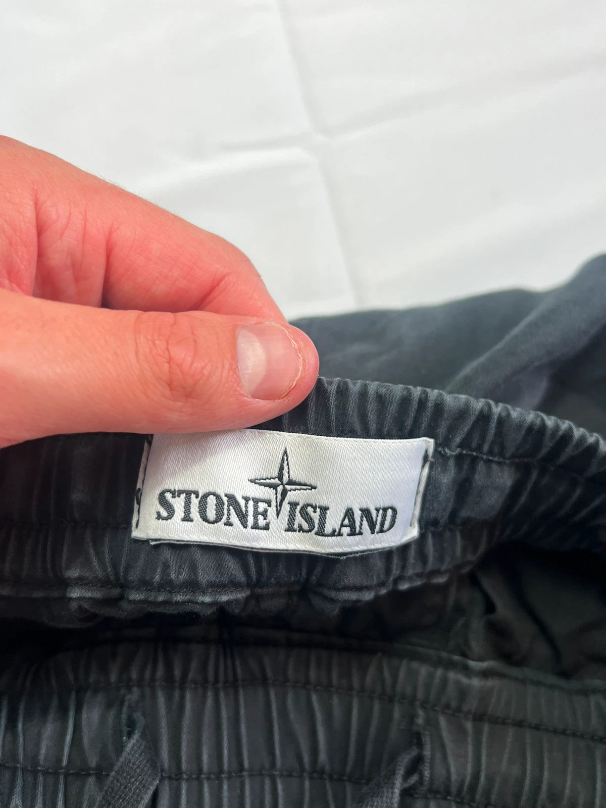 Stone Island Cargo Trousers Slim Style 32 Waist Black