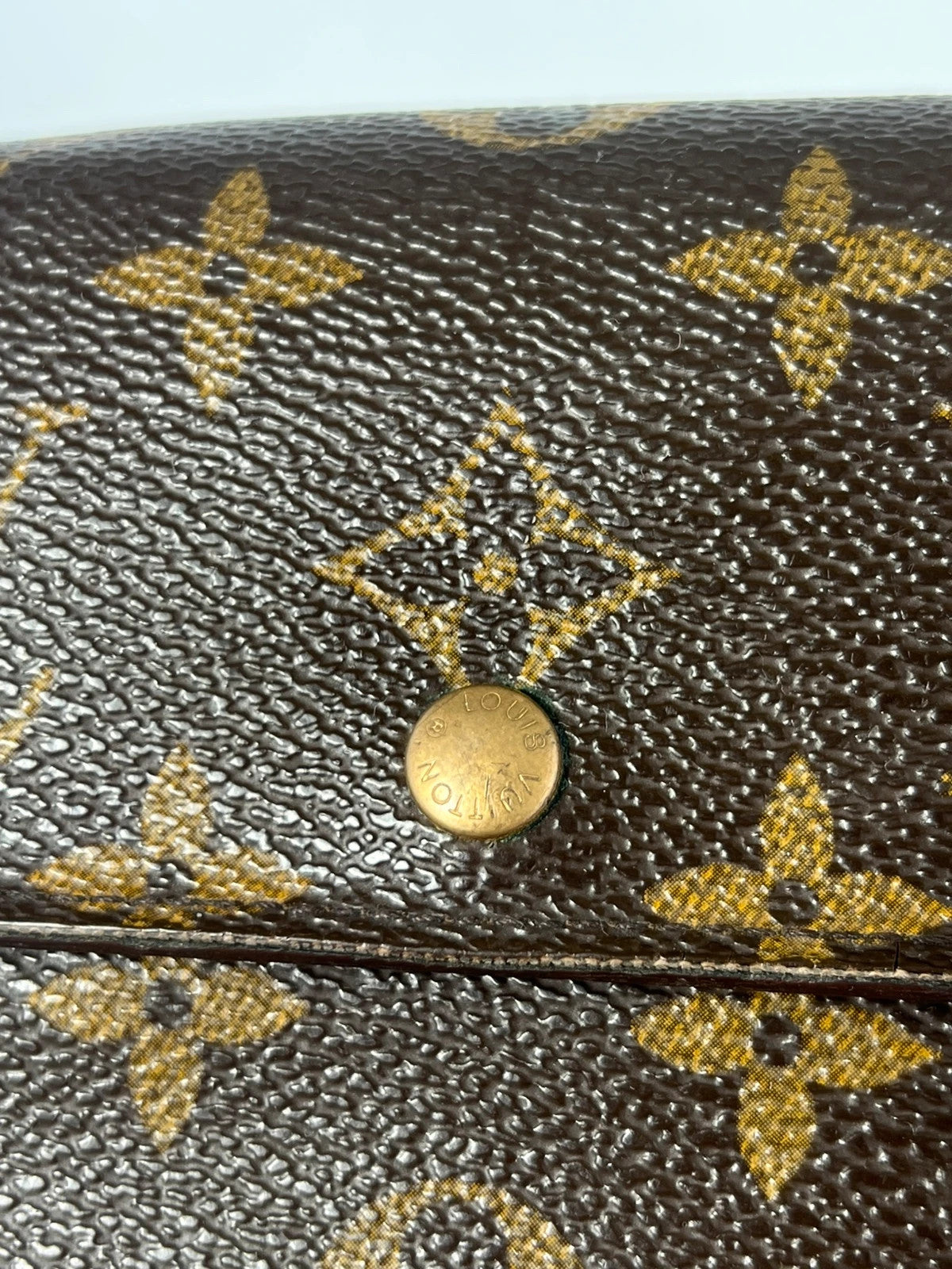 Louis Vuitton Alexandra Trifold Purse Monogram Vintage