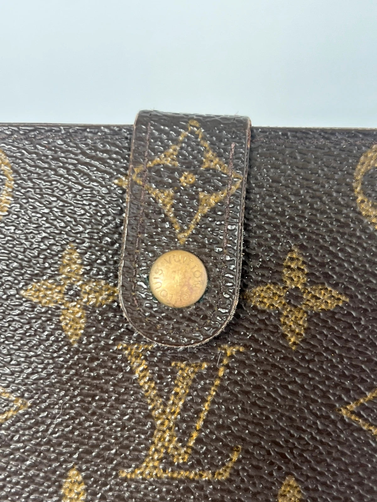 Louis Vuitton Monogram Kisslock Purse Vintage
