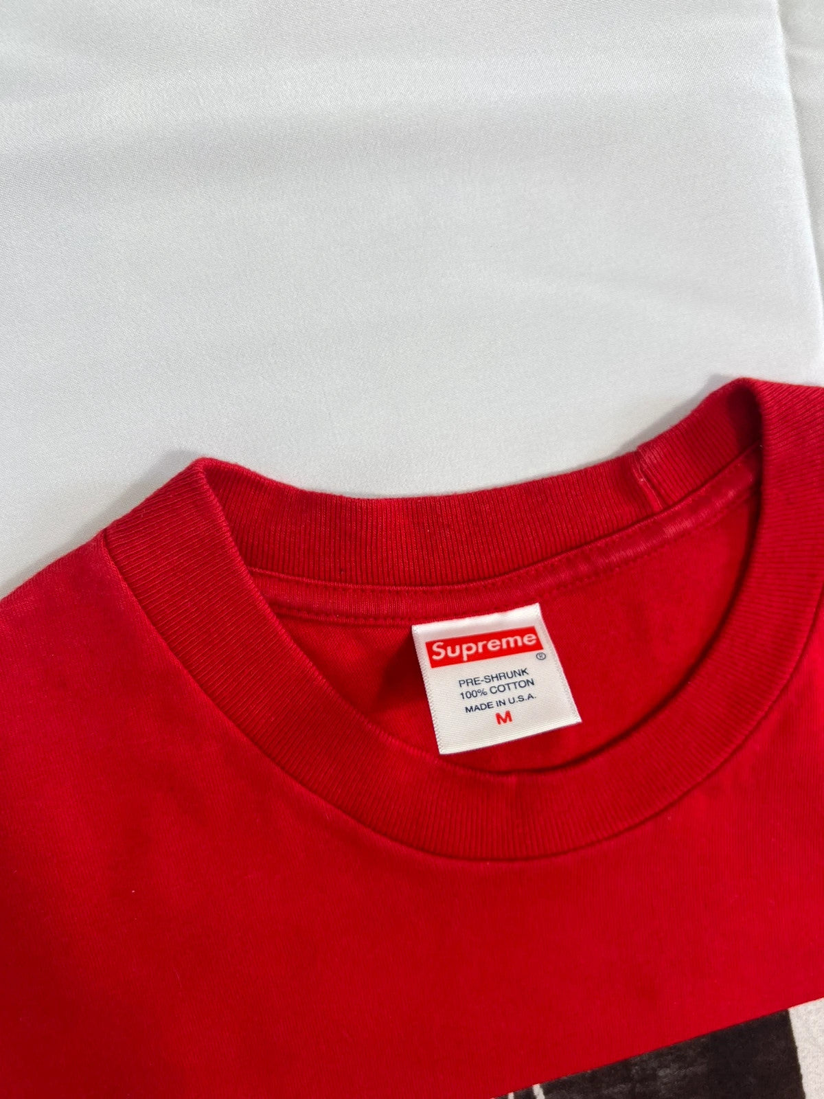 Supreme x Sane Smith Red Tshirt FW19