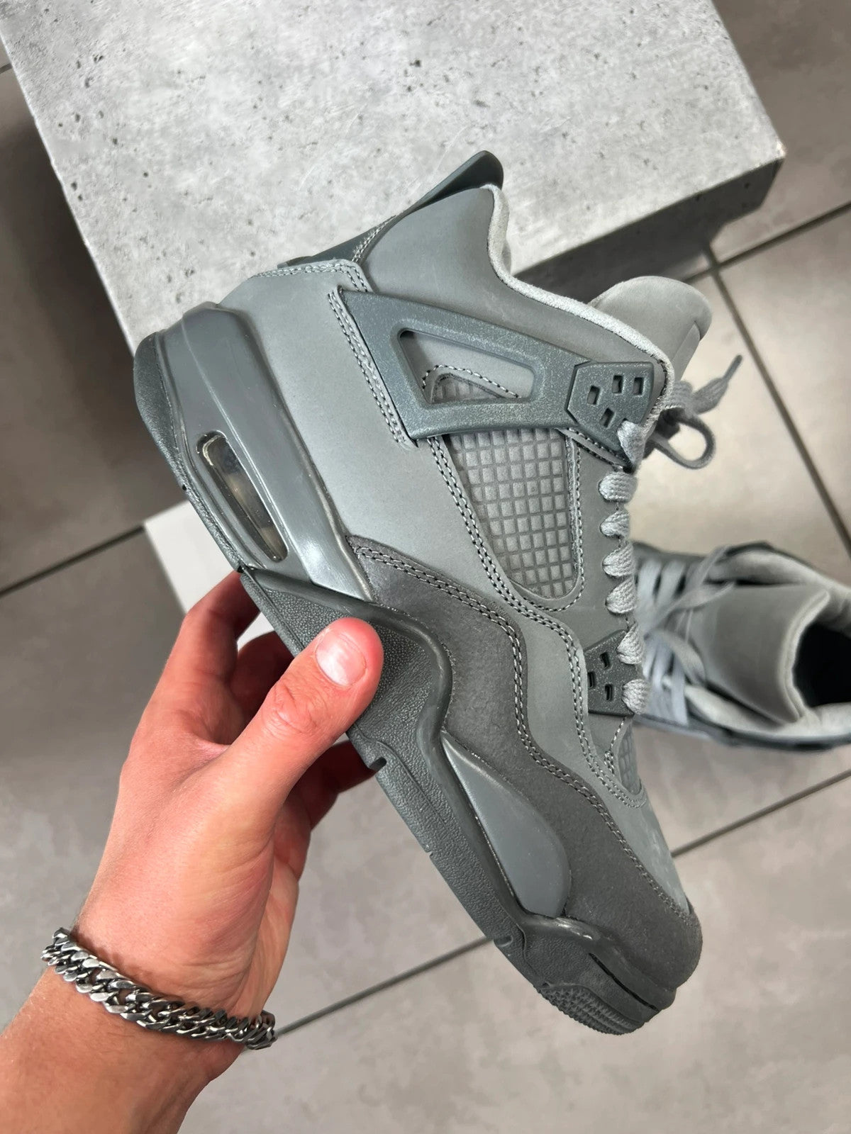 Nike Jordan 4 Wet Cement GS