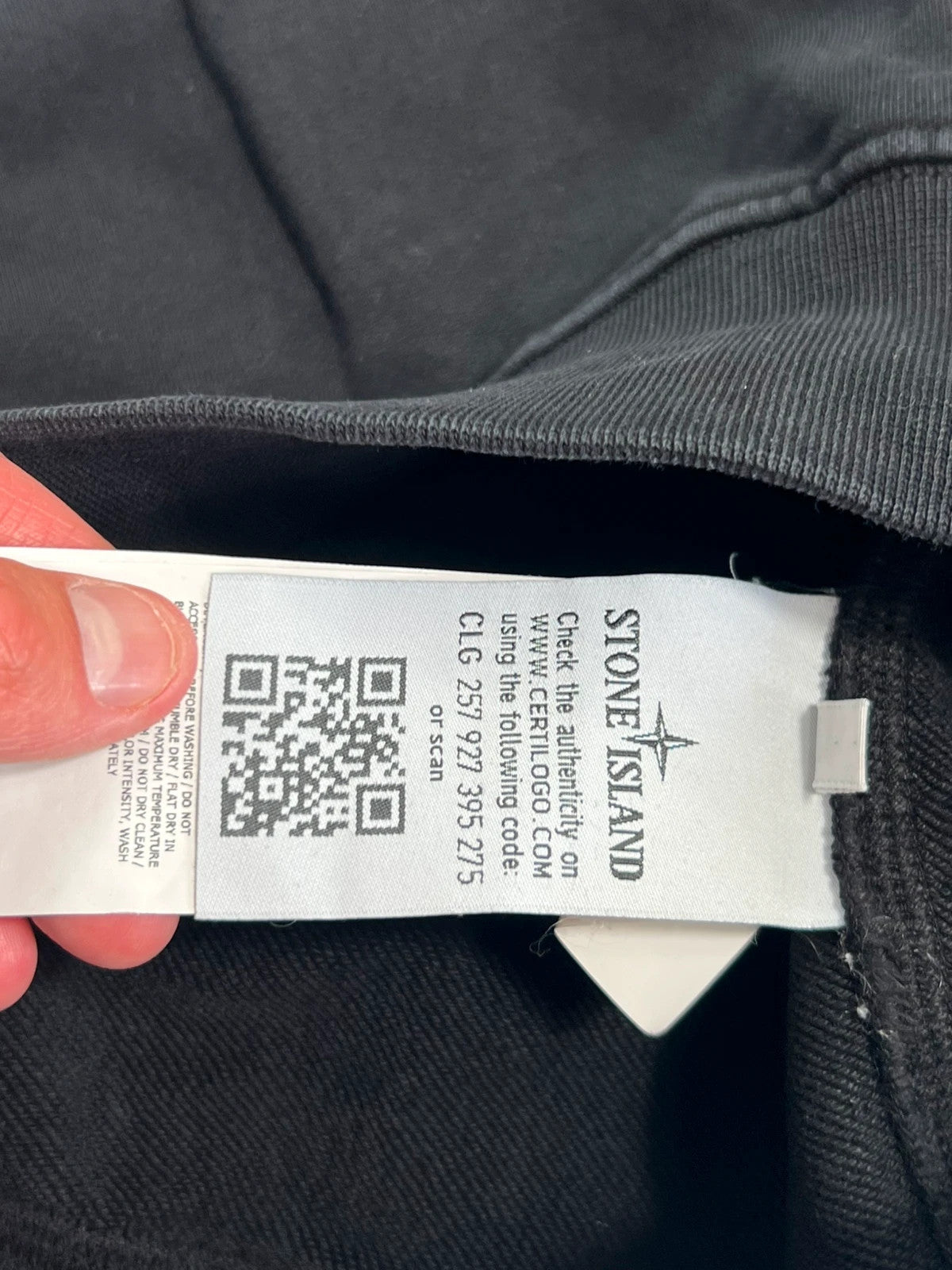 Stone Island Crewneck Sweatshirt 2022 Black