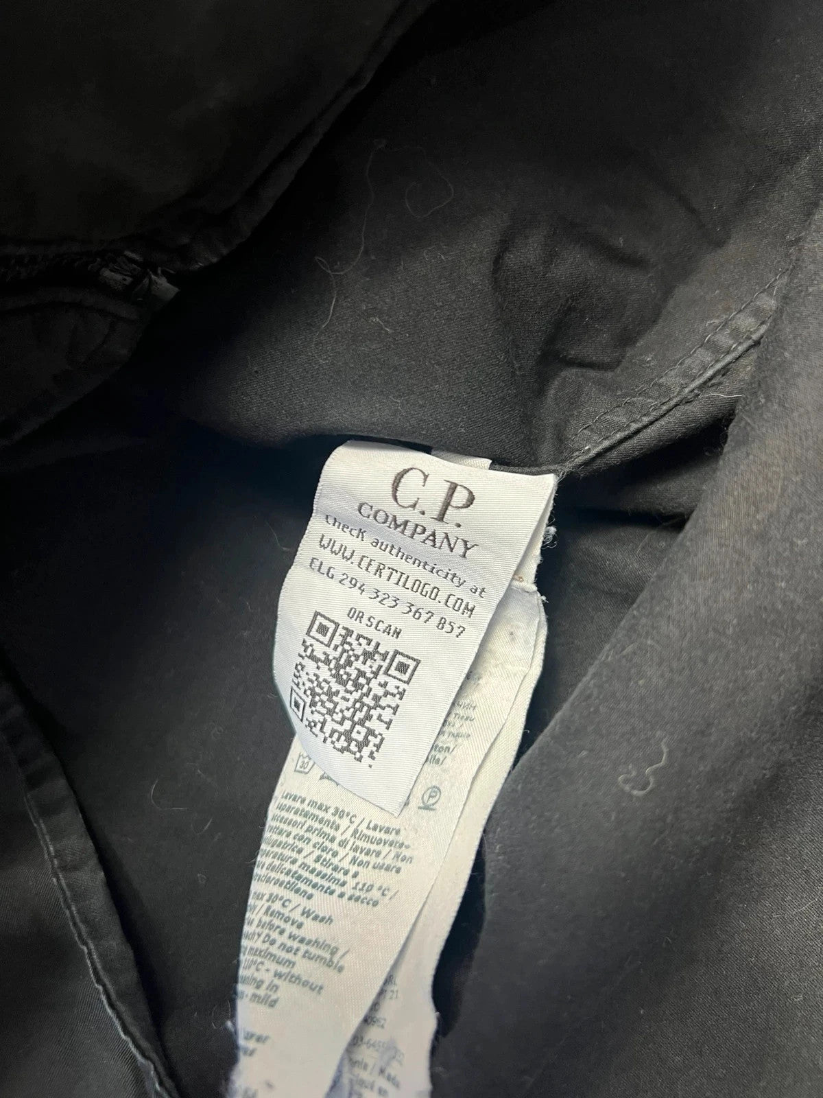 Cp Company Navy Overshirt