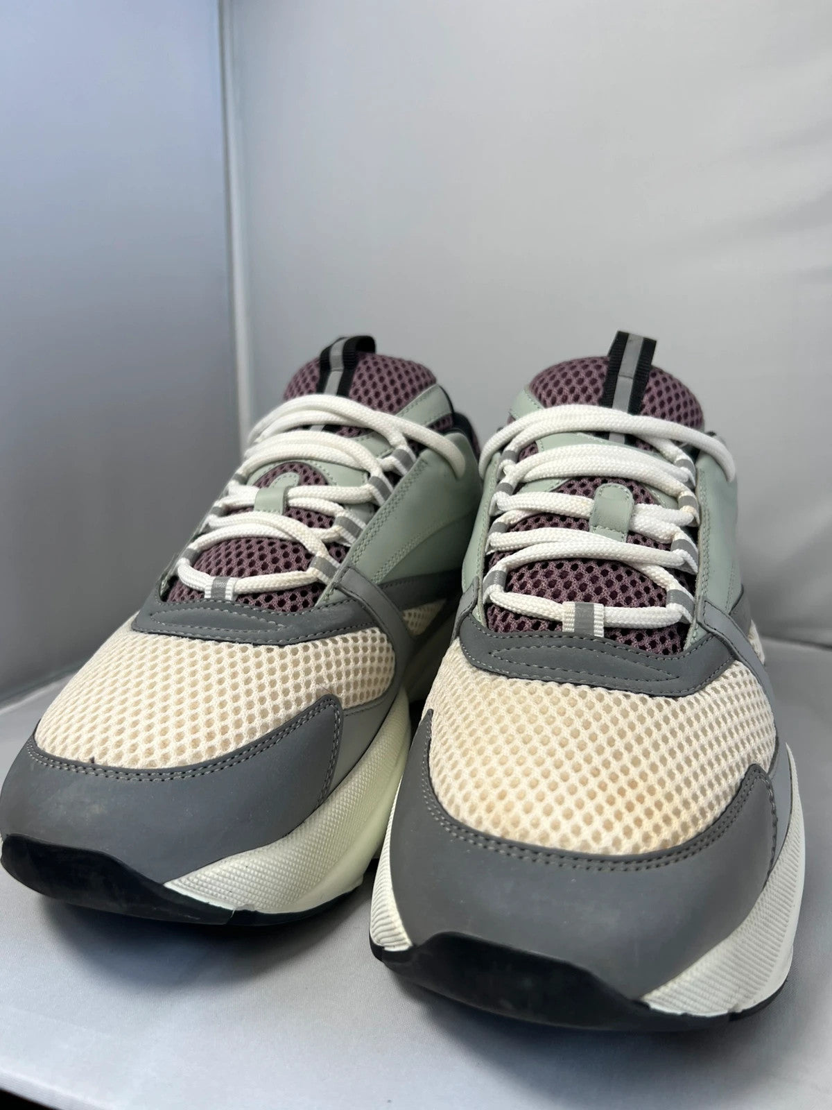 DIOR B22 Lavender/Lilac & White Trainer Runners UK11 EU45