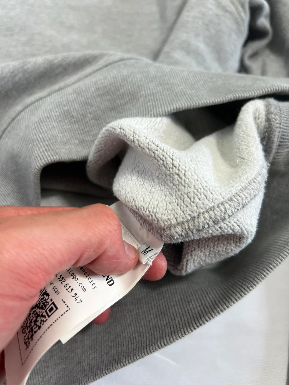 Stone Island Grey Pullover Sweatshirt