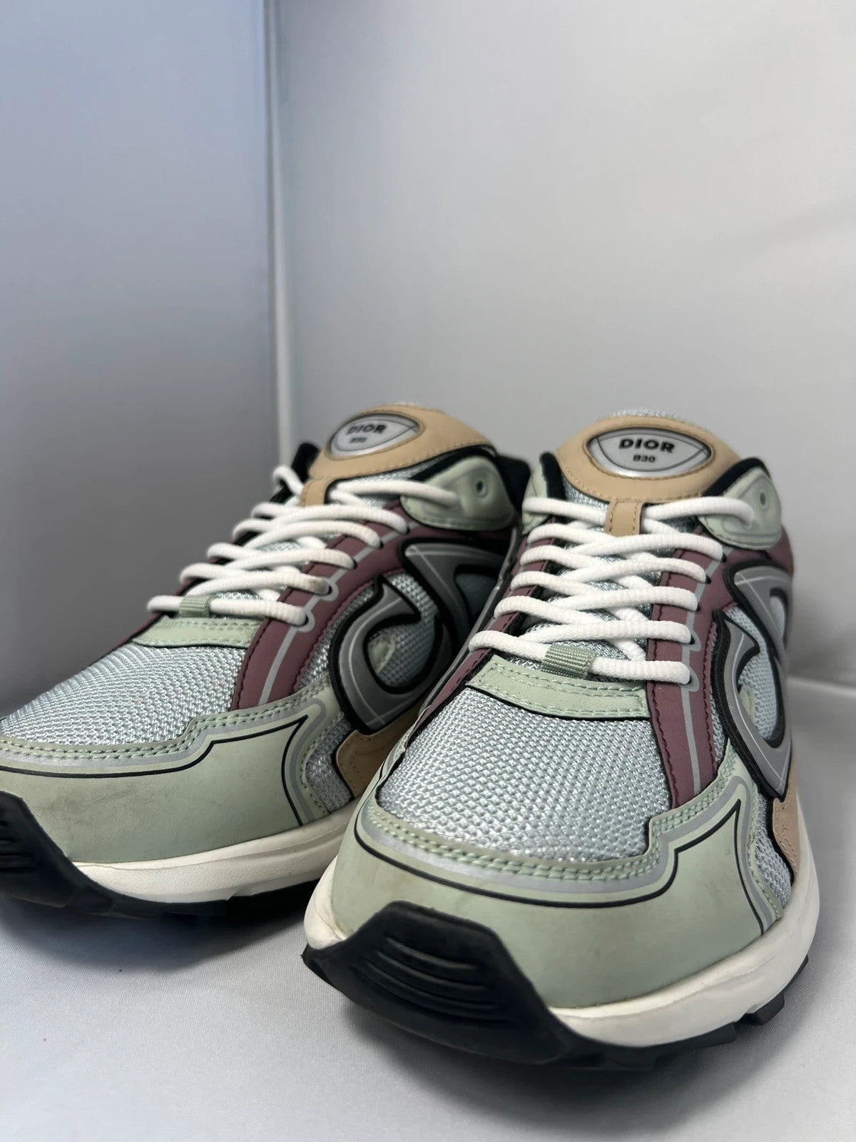 DIOR B30 Biedge & Grey Trainer Runners UK9 EU43