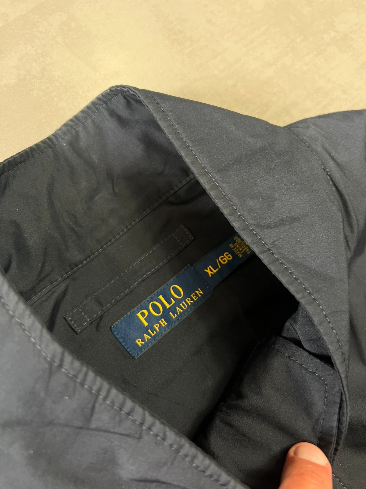 Ralph Lauren Harrington Style Bomber Jacket Navy
