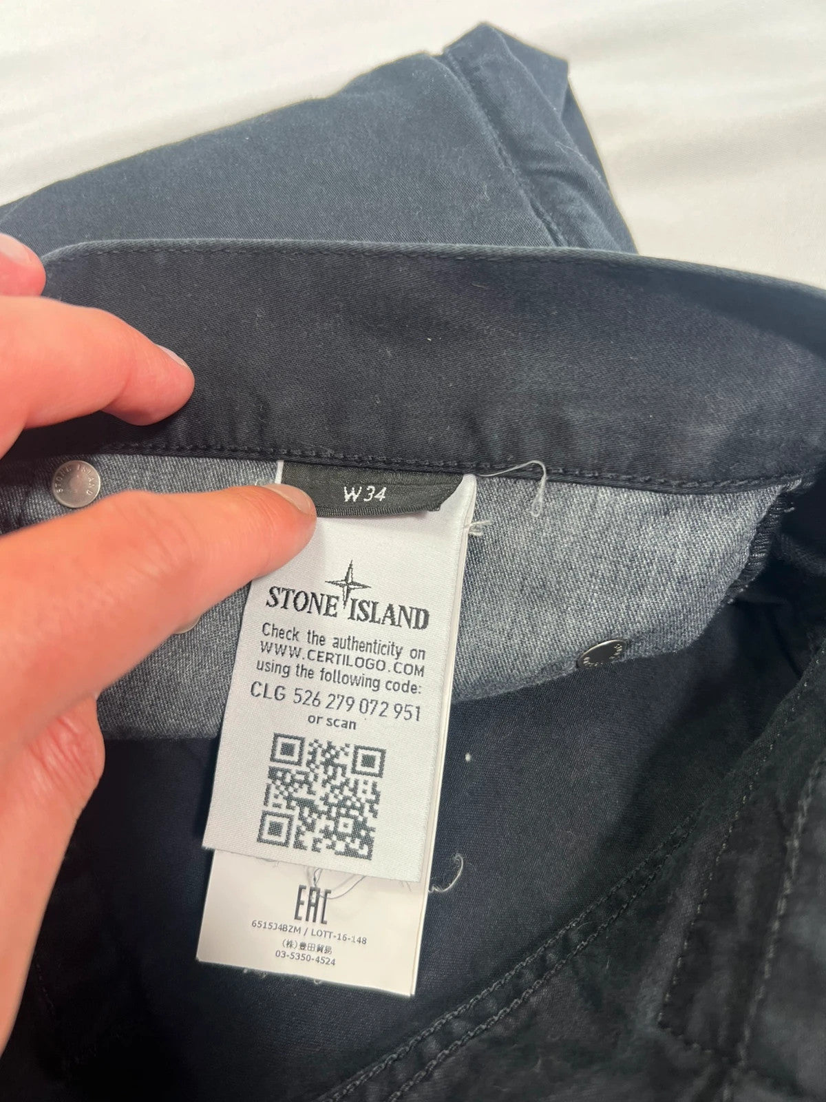 Stone Island Cargo Chino Pants 34W