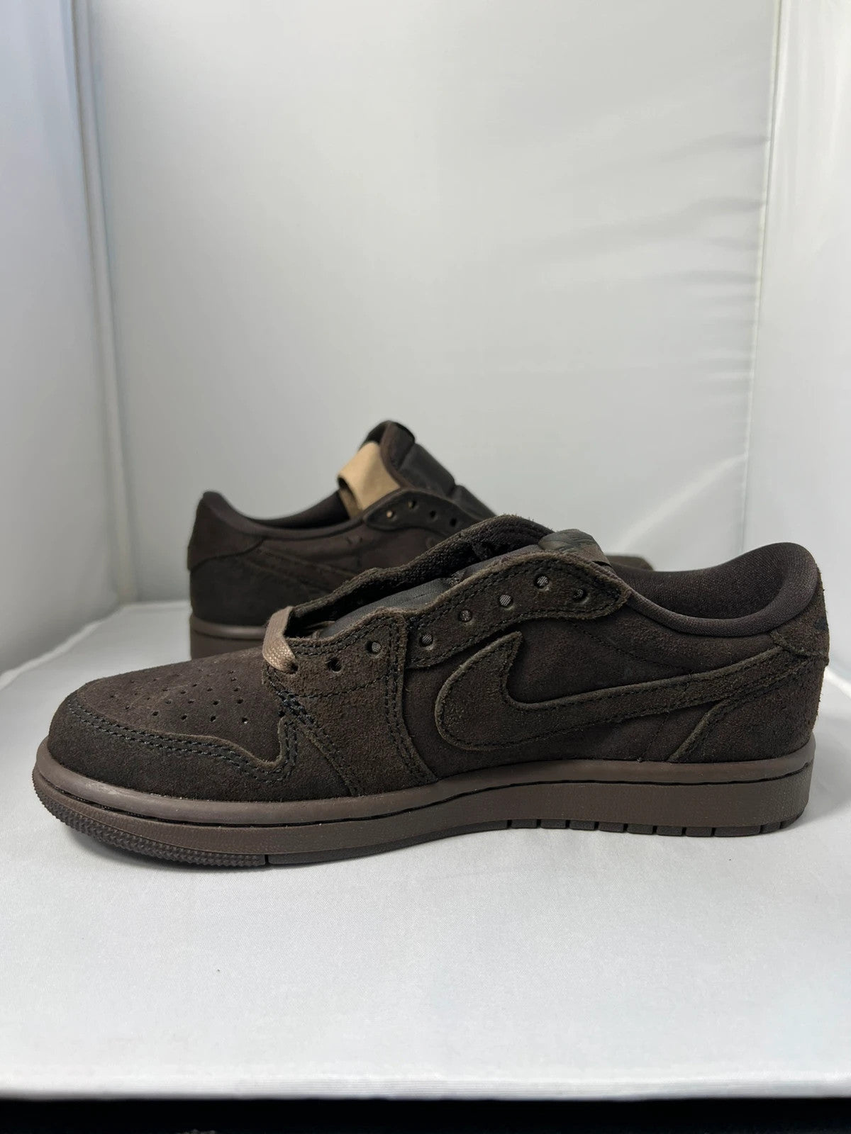 Nike Jordan 1 Low x Travis Scott ‘Velvet Brown’ UK4.5