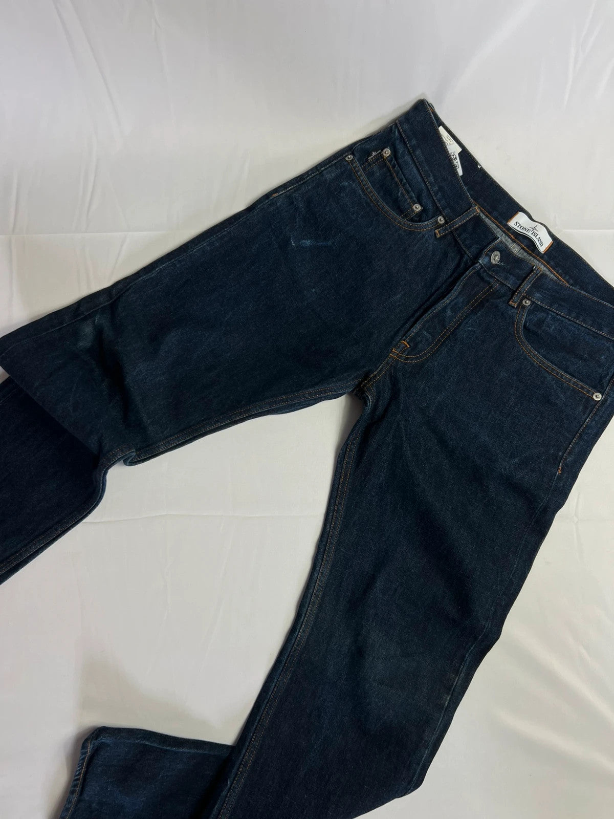 Stone Island Dark Navy Denim Jeans 32W