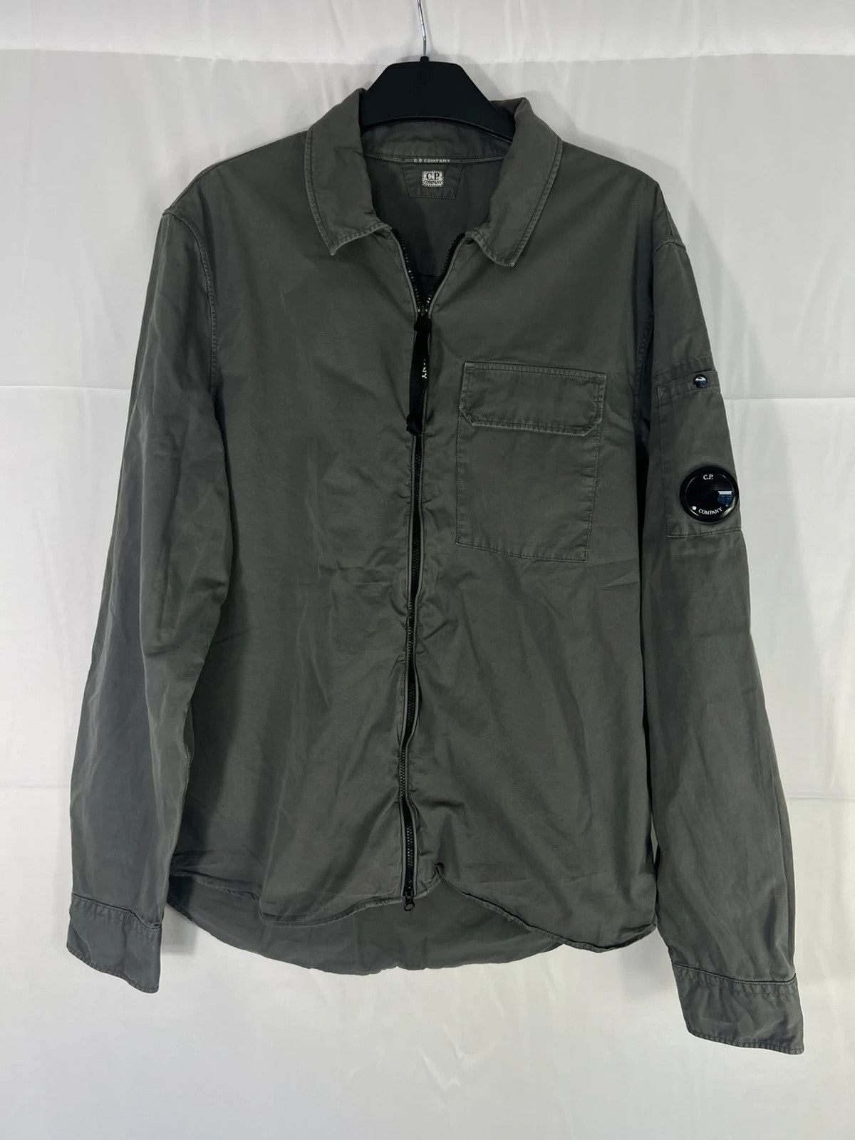 CP Company Graphite Grey Overshirt Jacket
