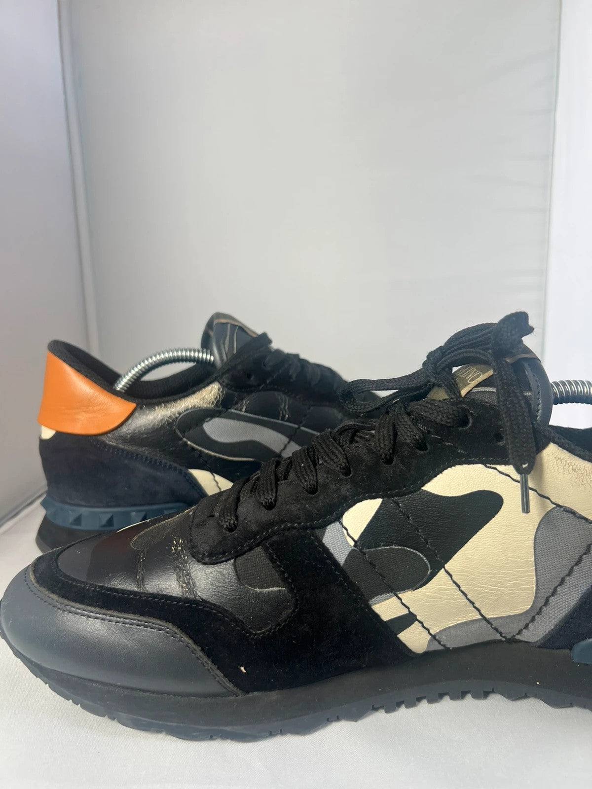 Valentino Black Camo Rockrunner Trainer EU43 UK9