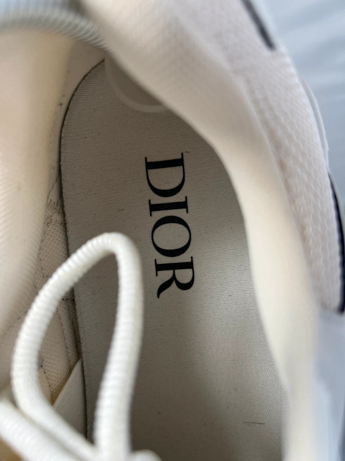 DIOR B30 Yellow & White Trainer Runners UK10 EU44