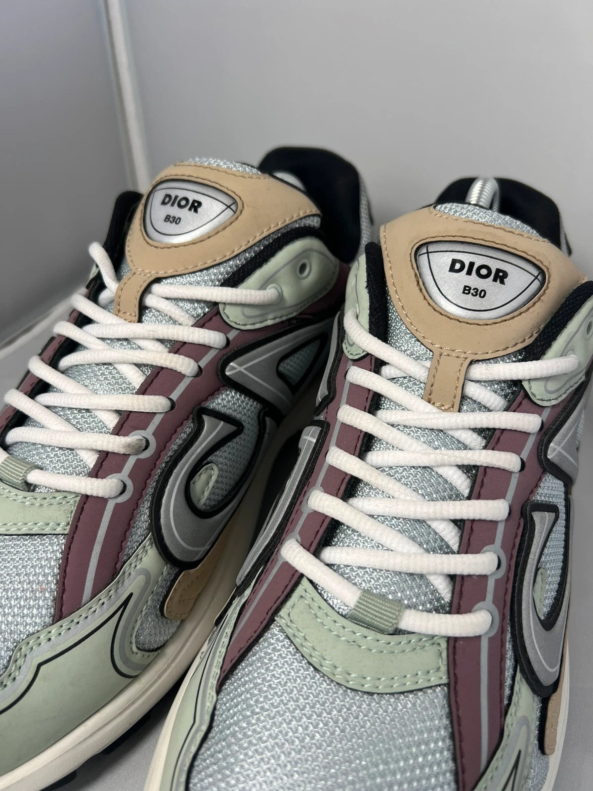 DIOR B30 Biedge & Grey Trainer Runners UK9 EU43