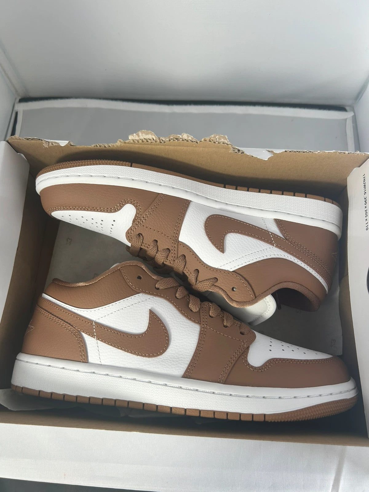 Nike Jordan 1 Low Baroque Brown UK6
