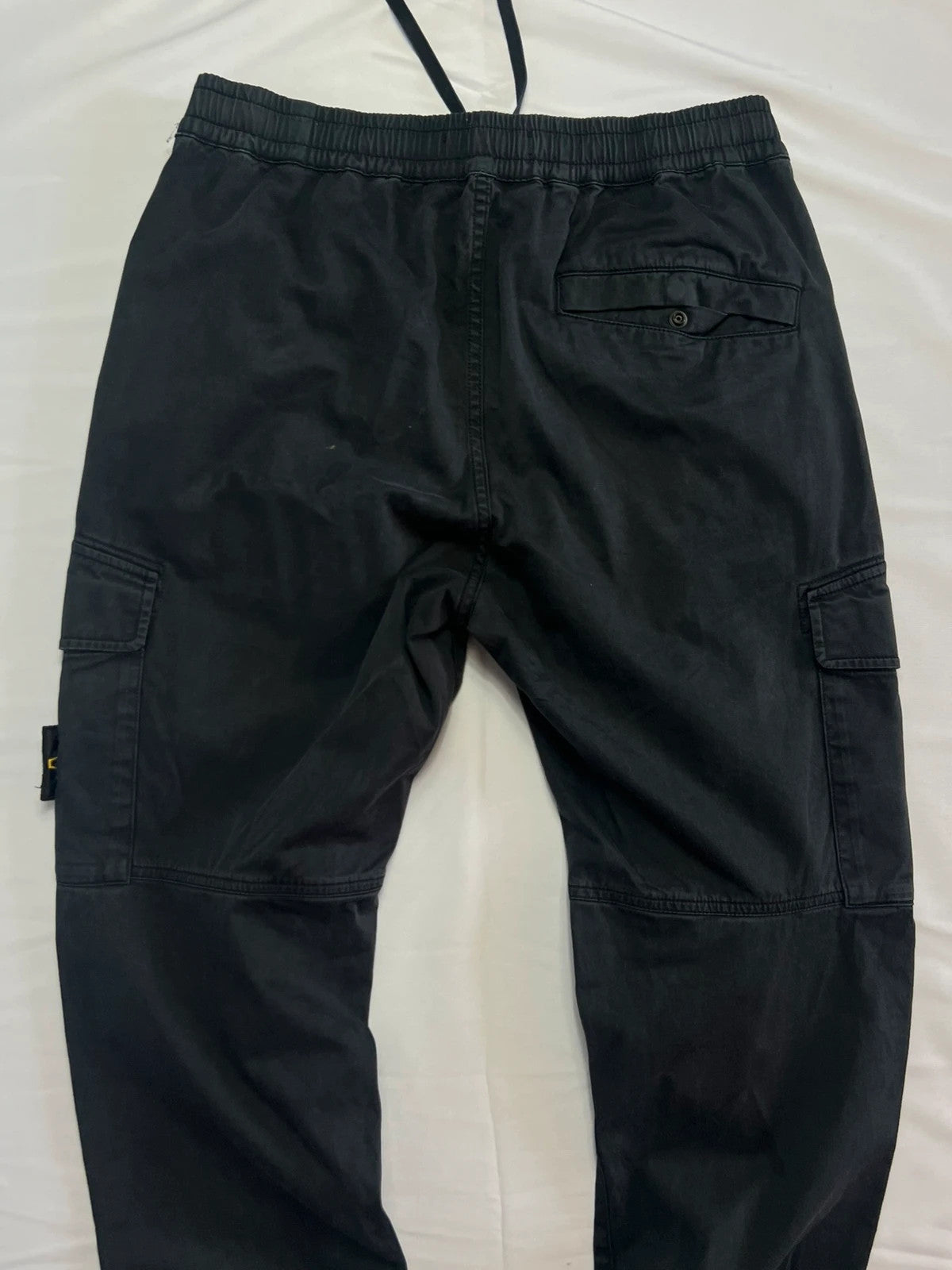 Stone Island Cargo Trousers Slim Style 32 Waist Black