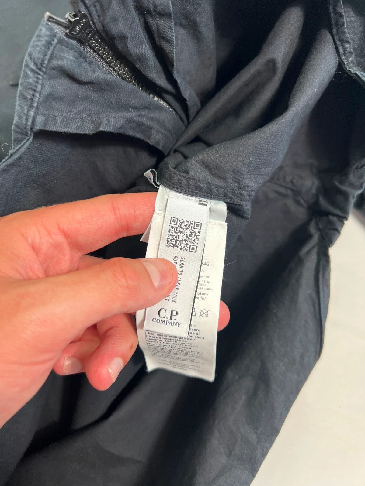CP Company Overshirt Black