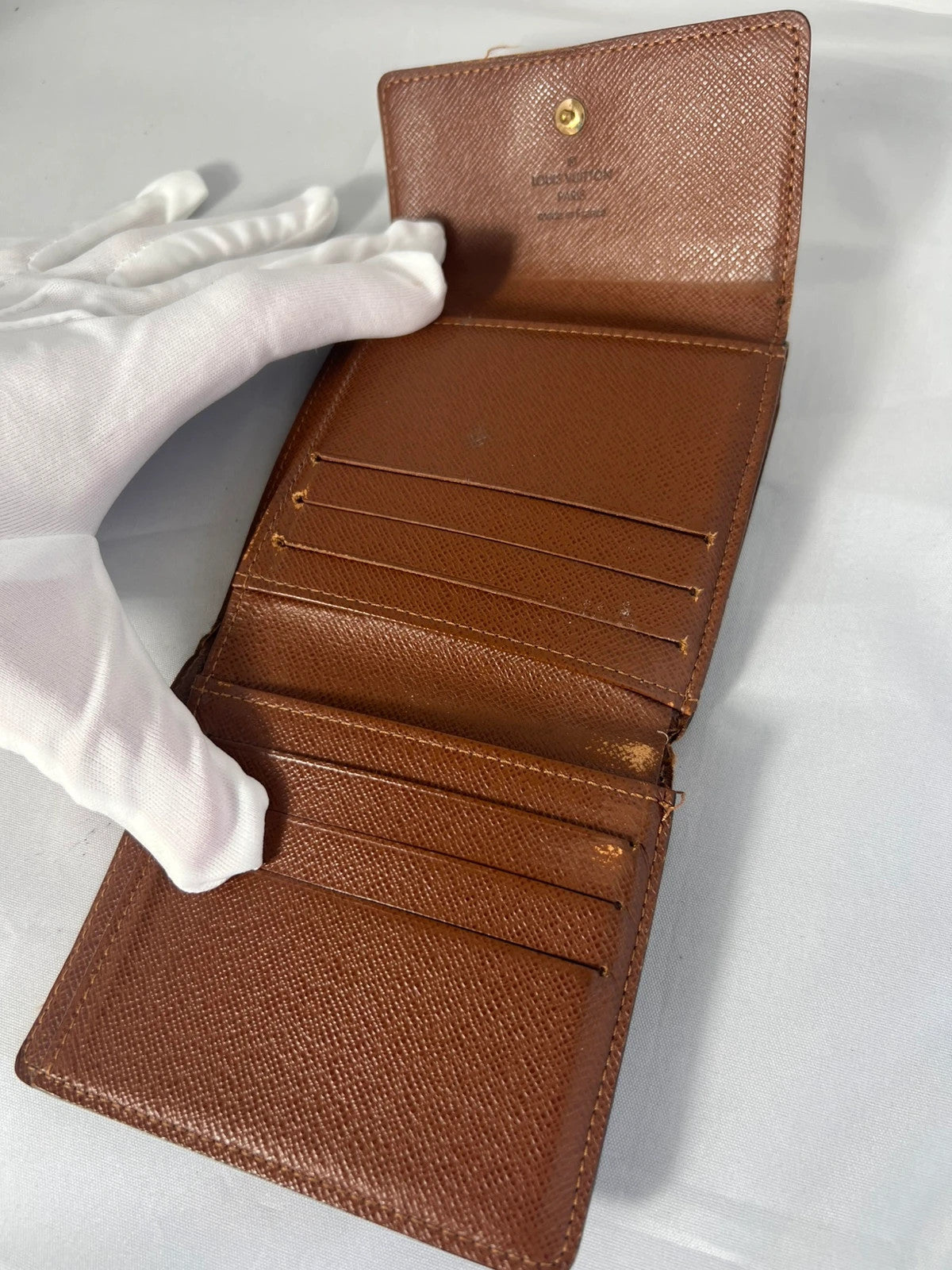Louis Vuitton Portfeuille Elise Wallet Monogram Vintage 2004