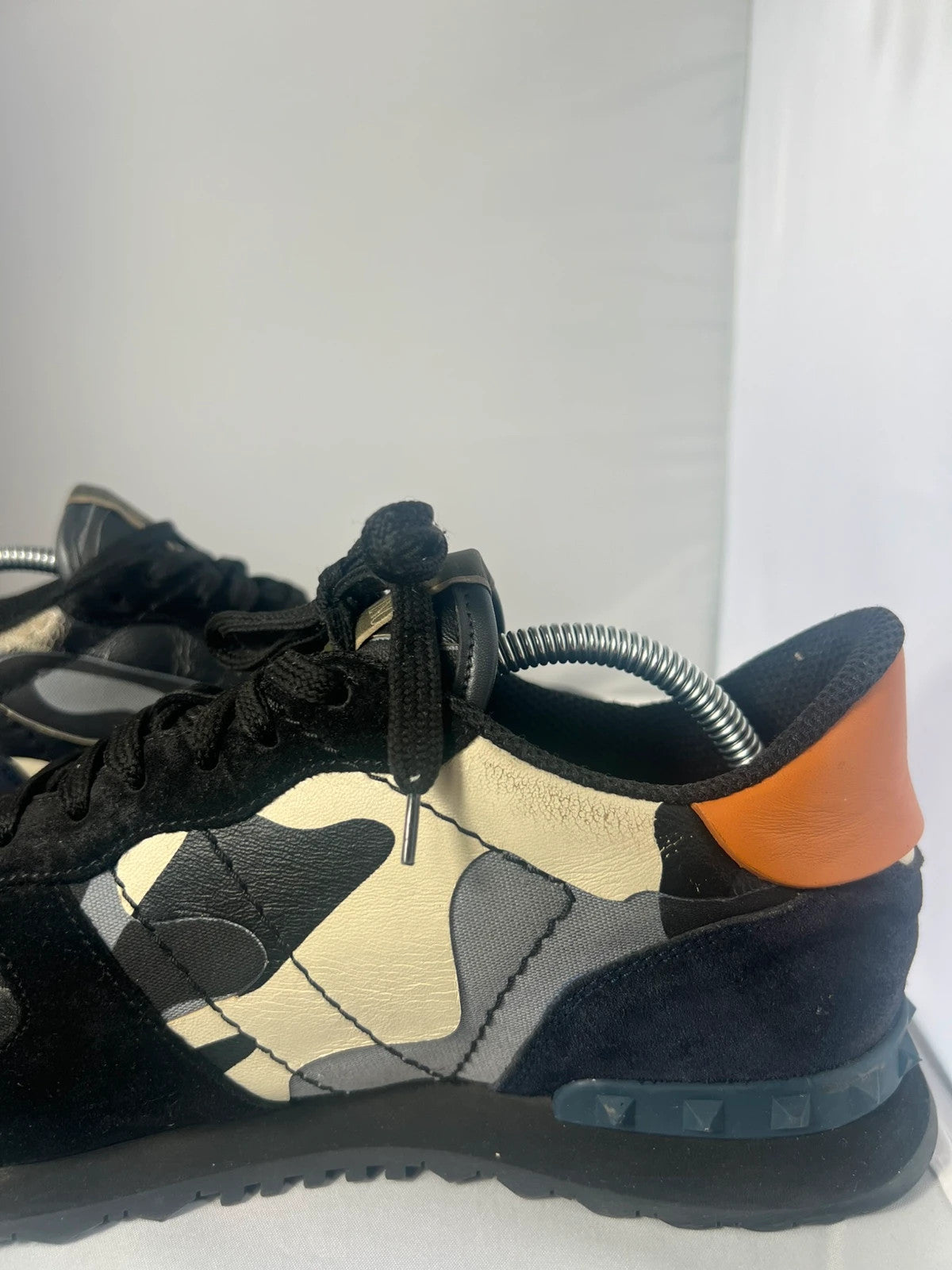Valentino Black Camo Rockrunner Trainer EU43 UK9