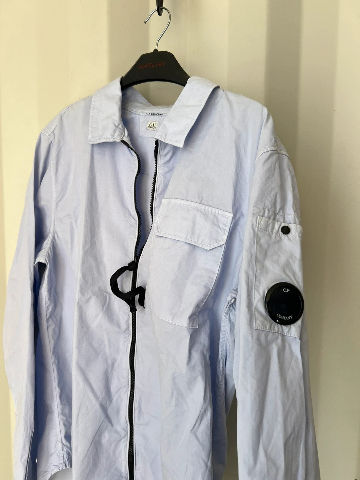 CP Company Baby Blue Overshirt Jacket