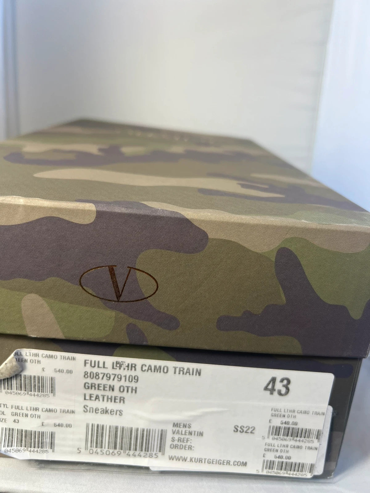 Valentino Rock-runner Trainers Camo EU43 UK9